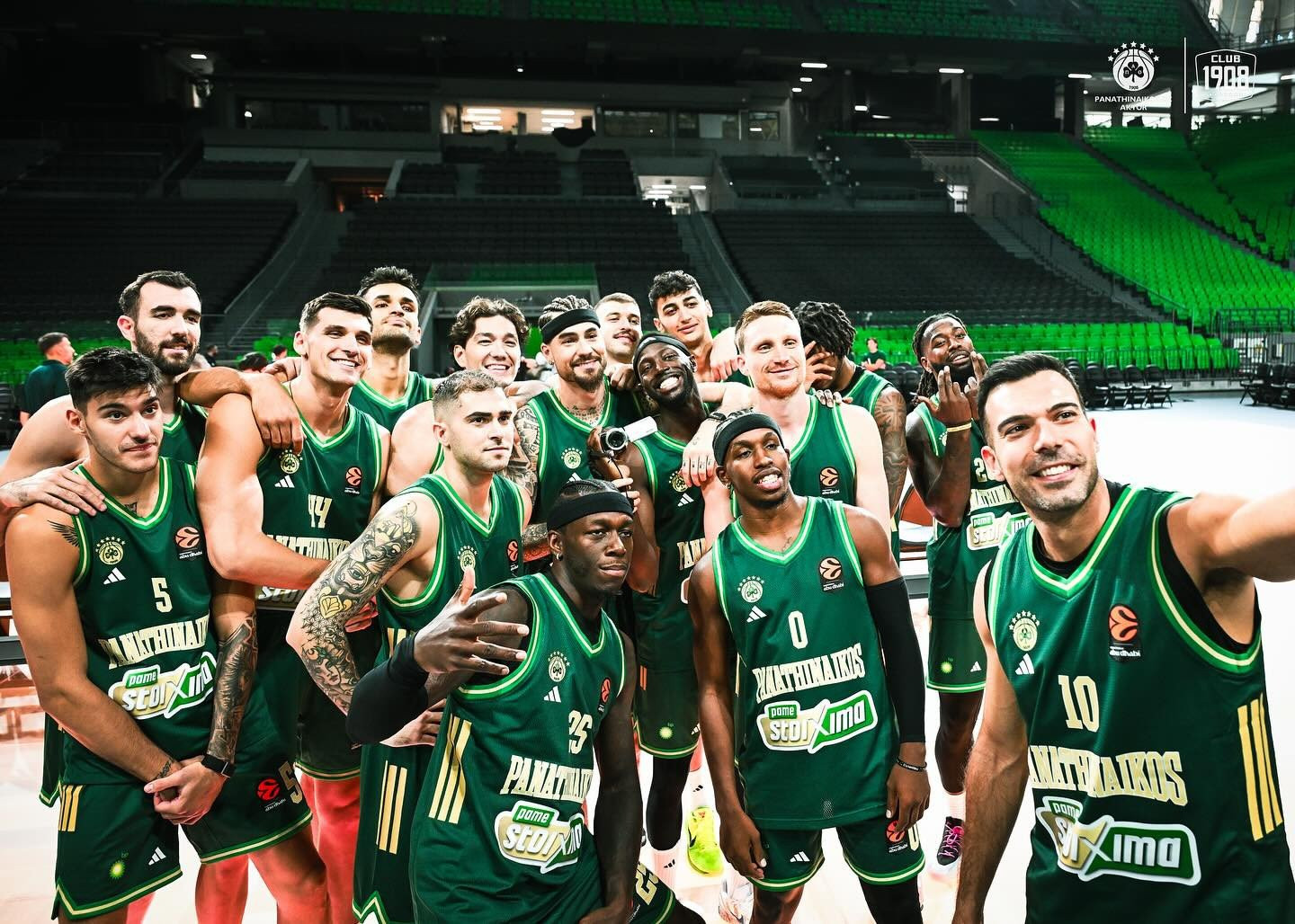 Τρεις φωτογραφίες, μια λέξη από τον Παναθηναϊκό για τη νέα σεζόν: «ΟΜΑΔΑ»