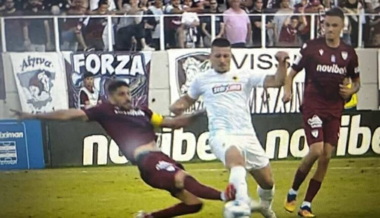 Η ανάρτηση Τσατάλη για τα παράπονα της ΑΕΚ για τη διαιτησία στη Λάρισα