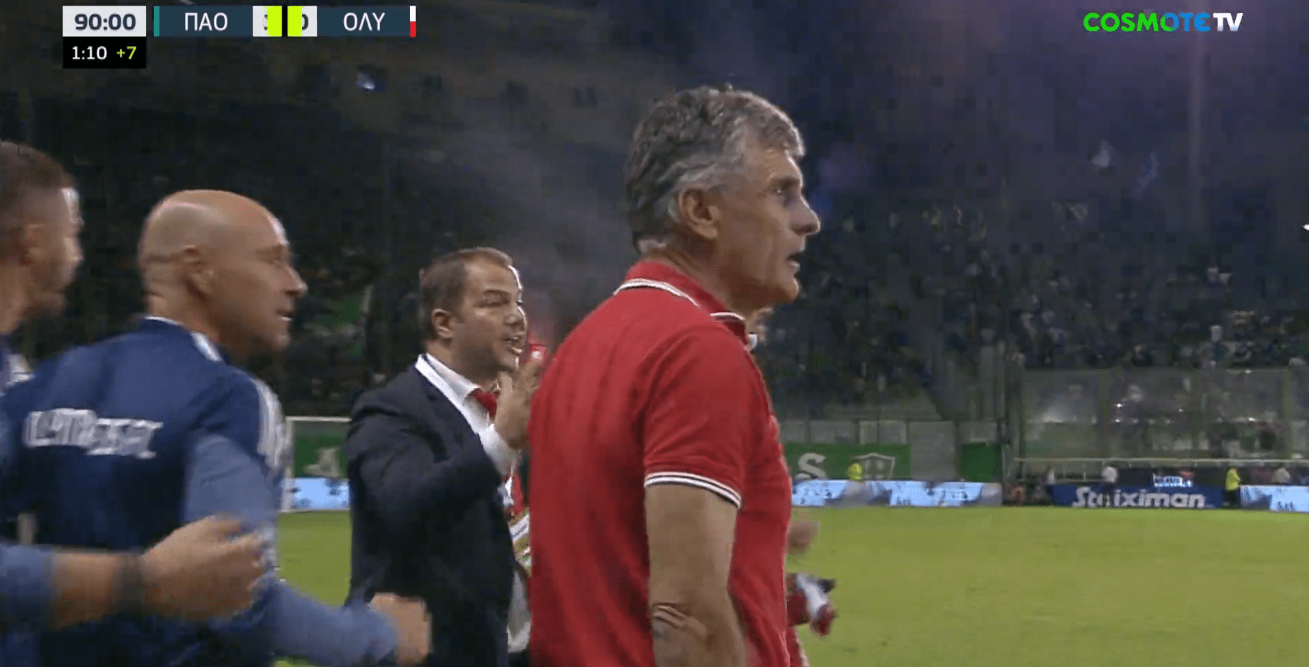 Το ξέσπασμα του Μεντιλίμπαρ στην ισοφάριση του Ολυμπιακού (video)