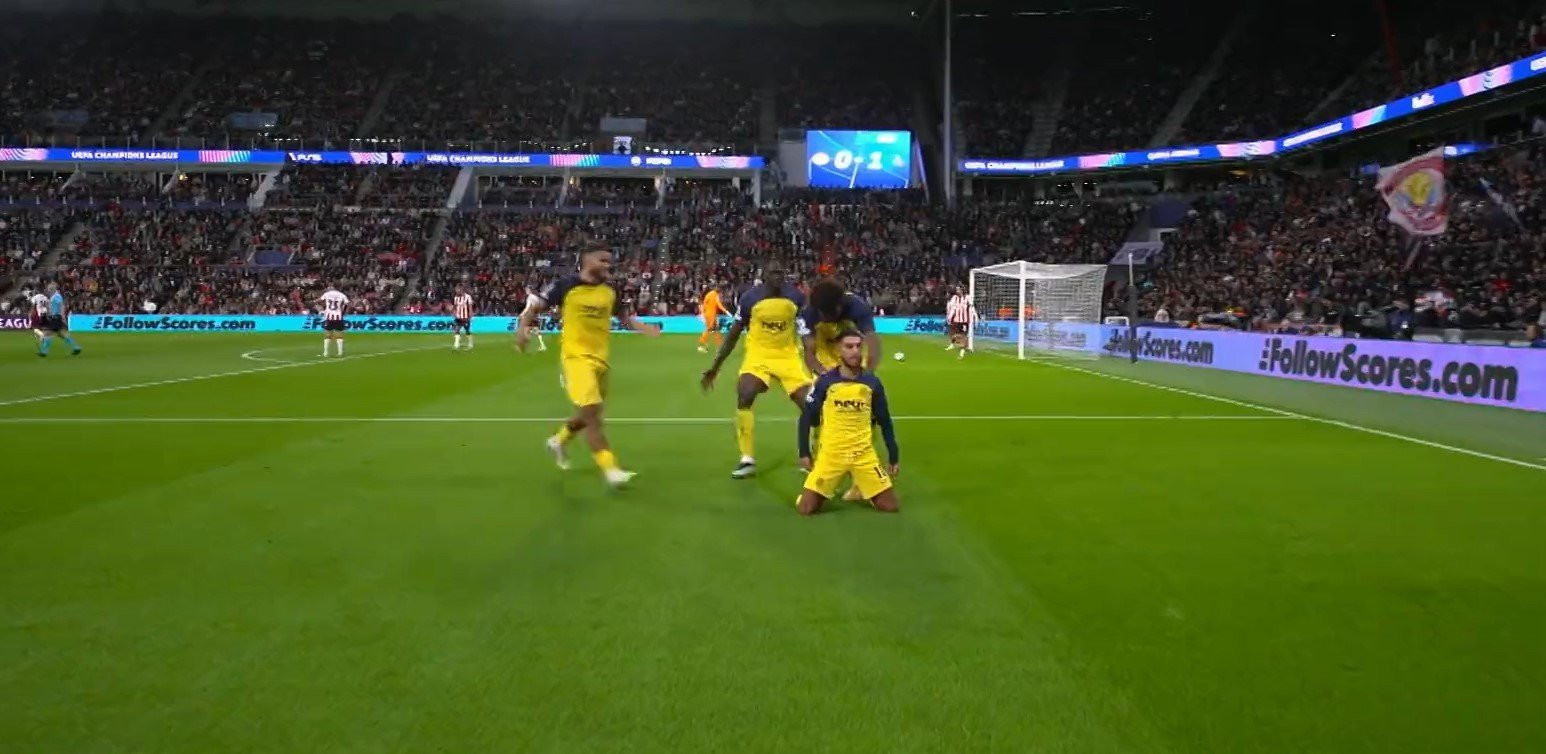 Η βαθμολογία στη League Phase του Champions League μετά την πρώτη ημέρα της δράσης