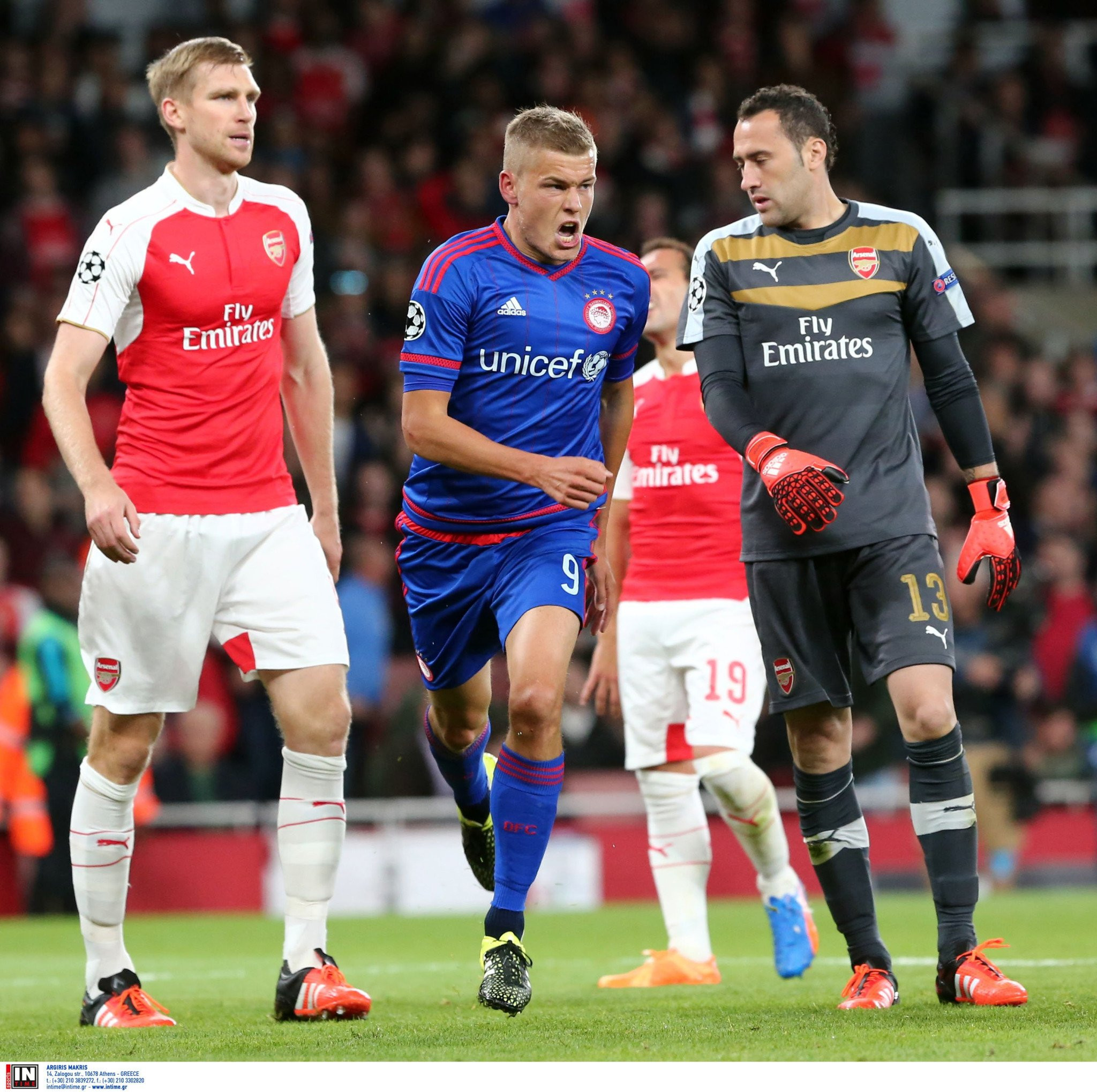 Η τρομερή σύμπτωση του Ολυμπιακού με την Άρσεναλ στο Champions League