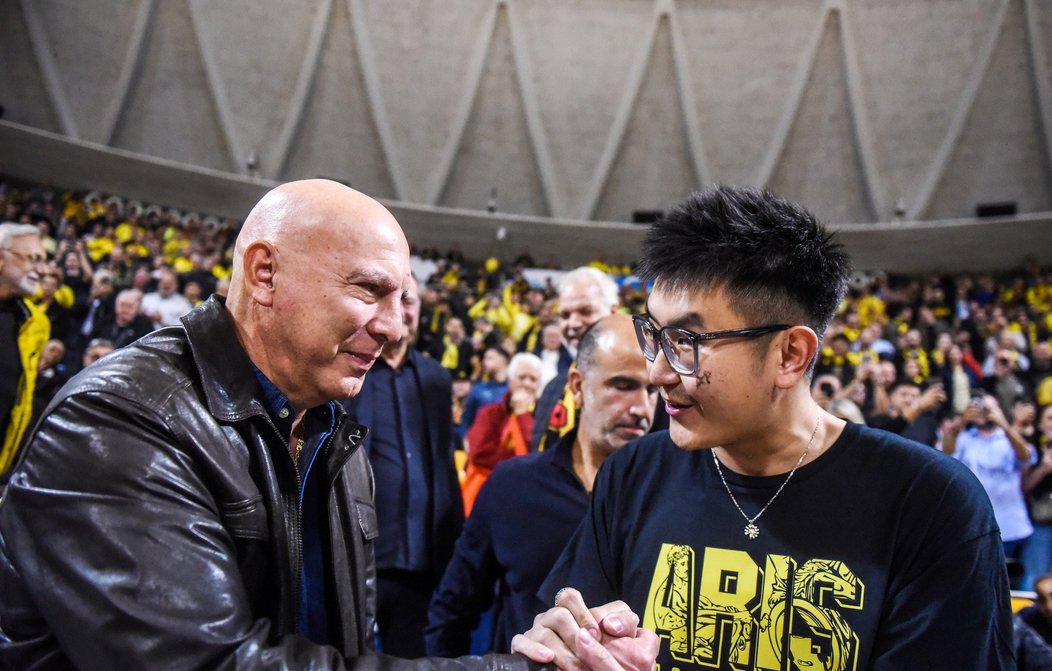 Γκάλης στην ΕΡΤ: «Καλωσορίζουμε τον νέο ιδιοκτήτη στην Αρειανή οικογένεια» (video)