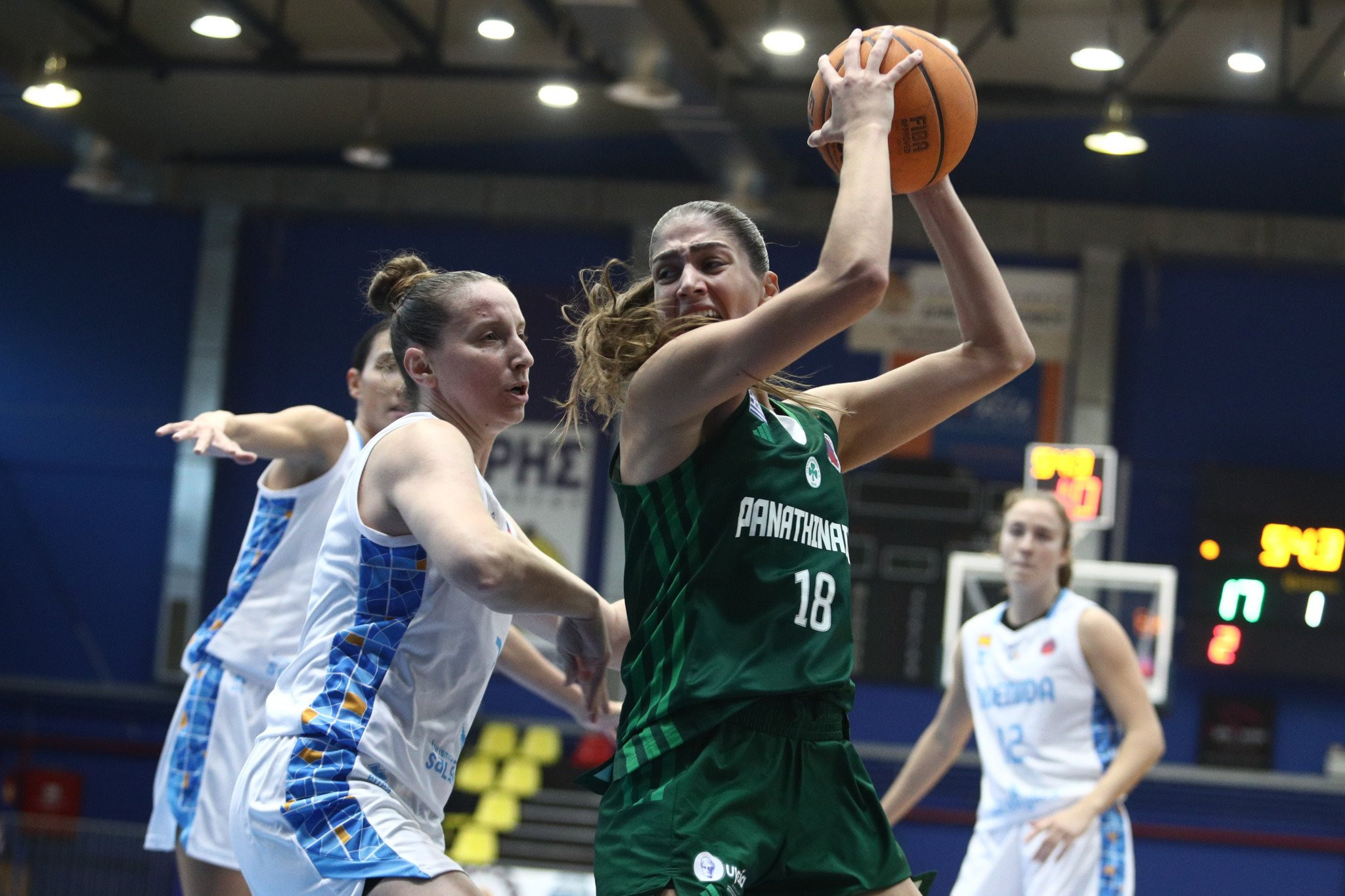 Η Αβενίδα πήρε «διπλό» στον Χολαργό απέναντι στον Παναθηναϊκό για την πρεμιέρα του EuroCup Γυναικών