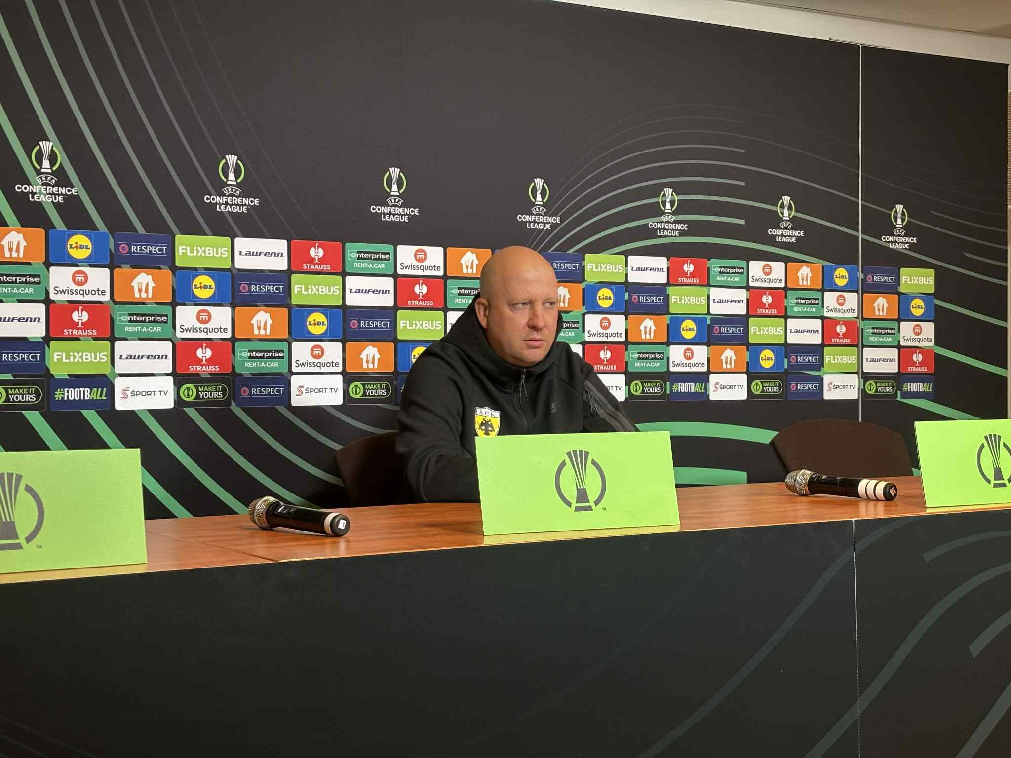 Νίκολιτς: «Η Τσέλιε πέρυσι ήταν στους 8 του Conference - Εμείς θέλουμε βαθμούς στο ξεκίνημα»