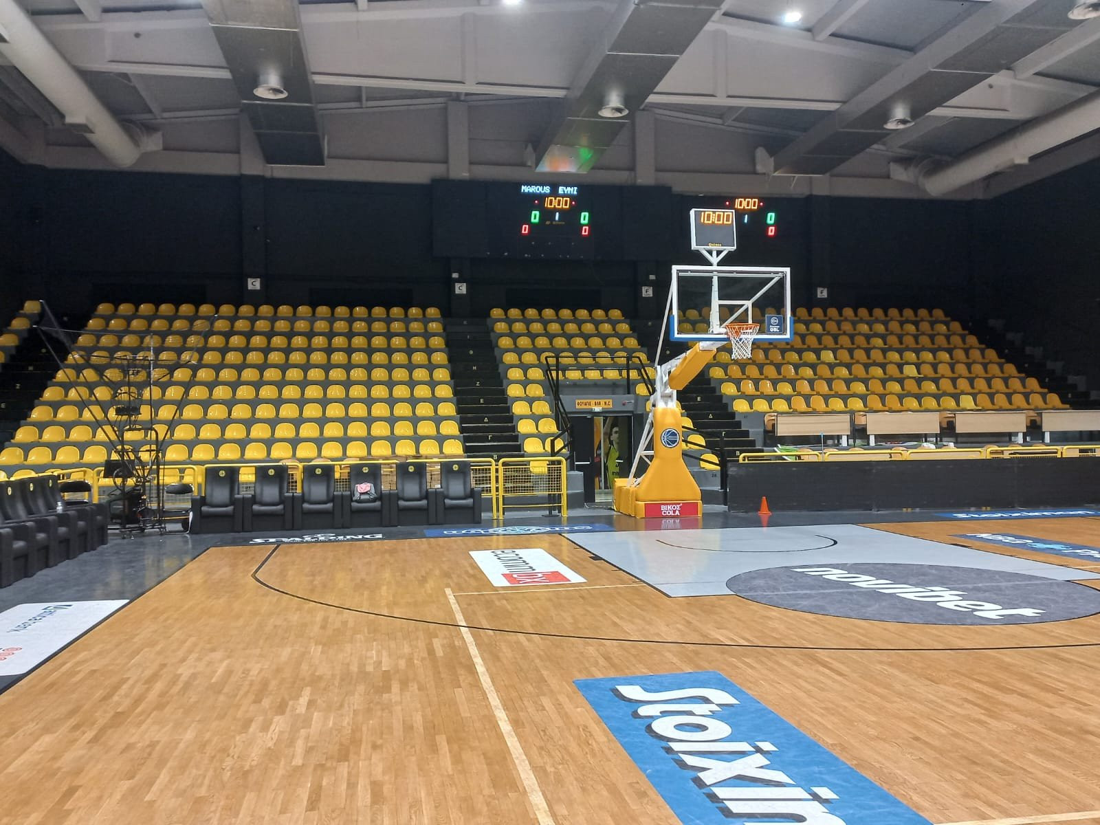 Η επένδυση του Αμαρουσίου και οι αλλαγές στο... κιτρινόμαυρο κλειστό του Αγίου Θωμά (photo)