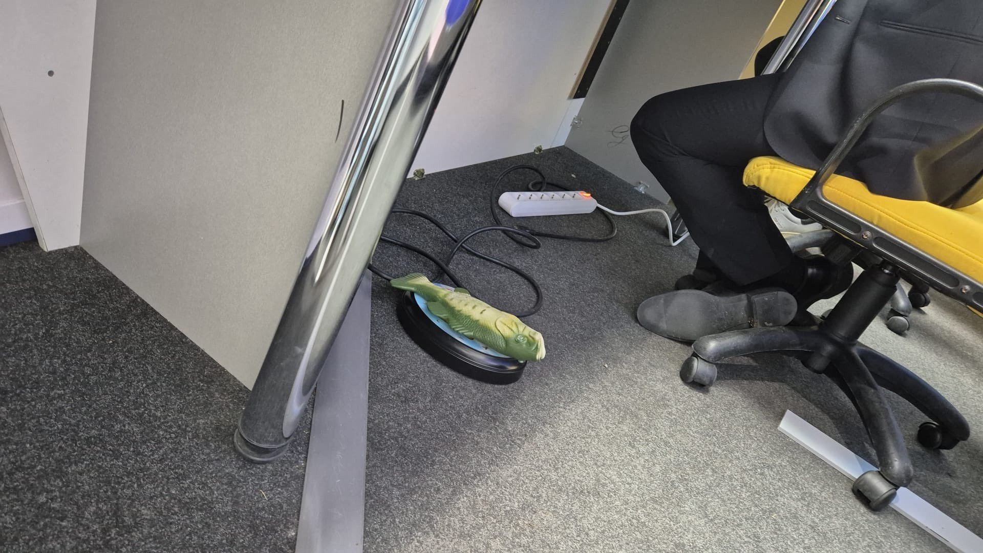 Το πιο περίεργο δώρο - Δημοσιογράφος της Καϊράτ προσέφερε στον Τσάμπι Αλόνσο ένα ψάρι στη συνέντευξη Τύπου (video)