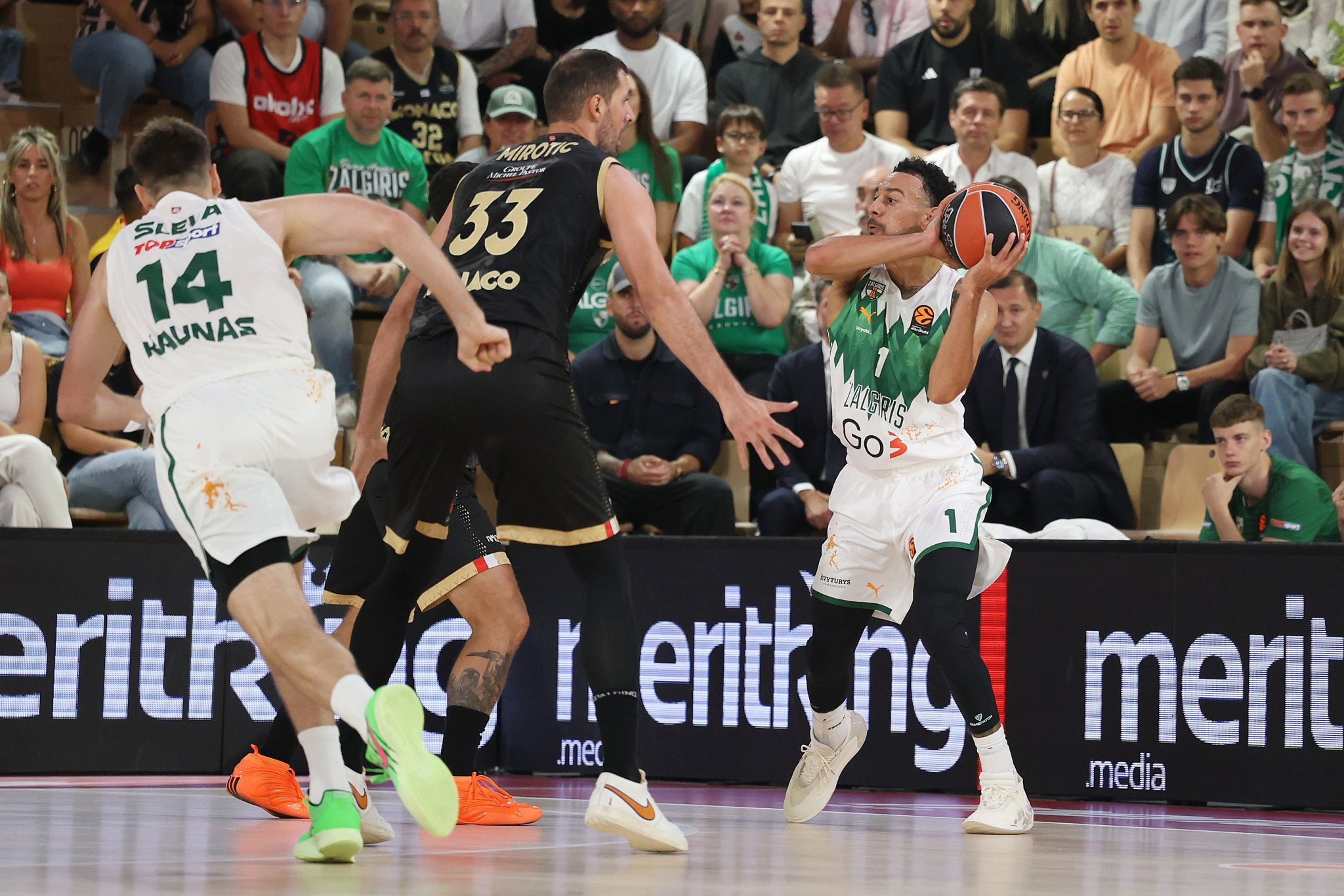 Με σπουδαίο Ράιτ και κομβικό Ουίλιαμς-Γκος η Ζαλγκίρις «άλωσε» το Μονακό