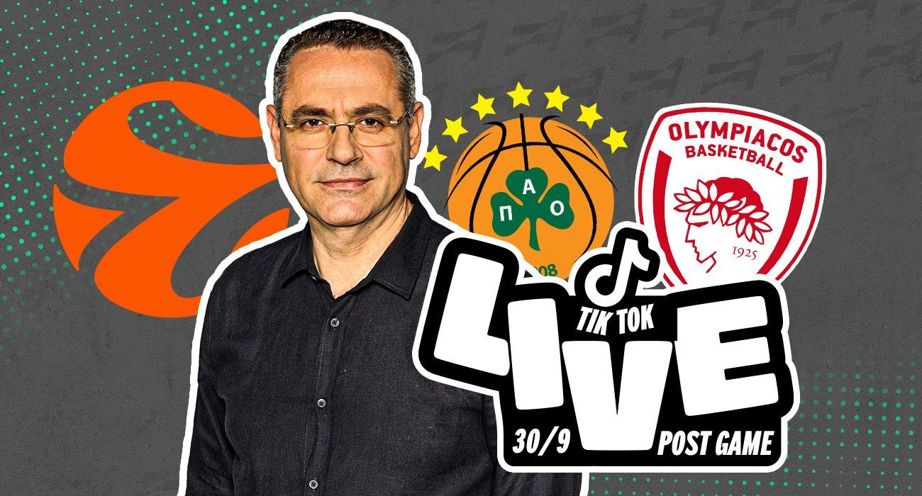 Live από το Tik Tok του Athletiko: Euroleague QnA με τον Βαγγέλη Ιωάννου