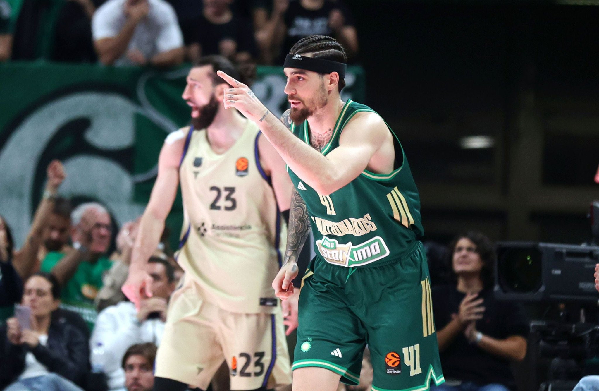 Ο Παναθηναϊκός αποθέωσε τον Χουάντσο που έκανε ρεκόρ καριέρας στην EuroLeague