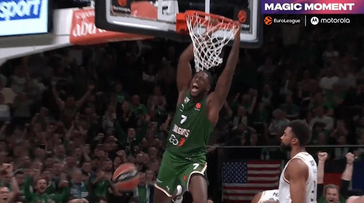 Ράιτ... δυναμίτης κατεδάφισε την μπασκέτα της Φενέρμπαχτσε (video)