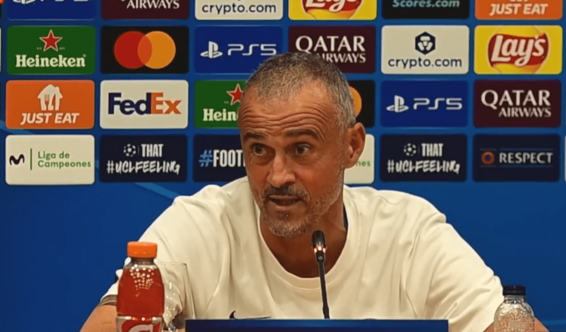 Τα... πήρε με δημοσιογράφο ο Λουίς Ενρίκε - «Αν πεις όχι, θα πω ναι και αν πεις ναι, θα πω όχι» (video)