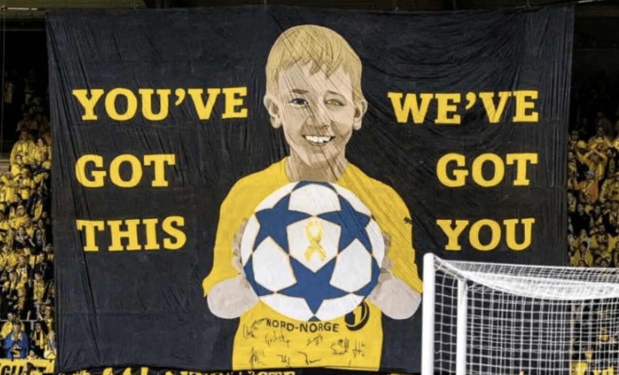 Το όμορφο κορεό των φίλων της Μπόντο Γκλιμτ για τον 9χρονο Φρέντρικ