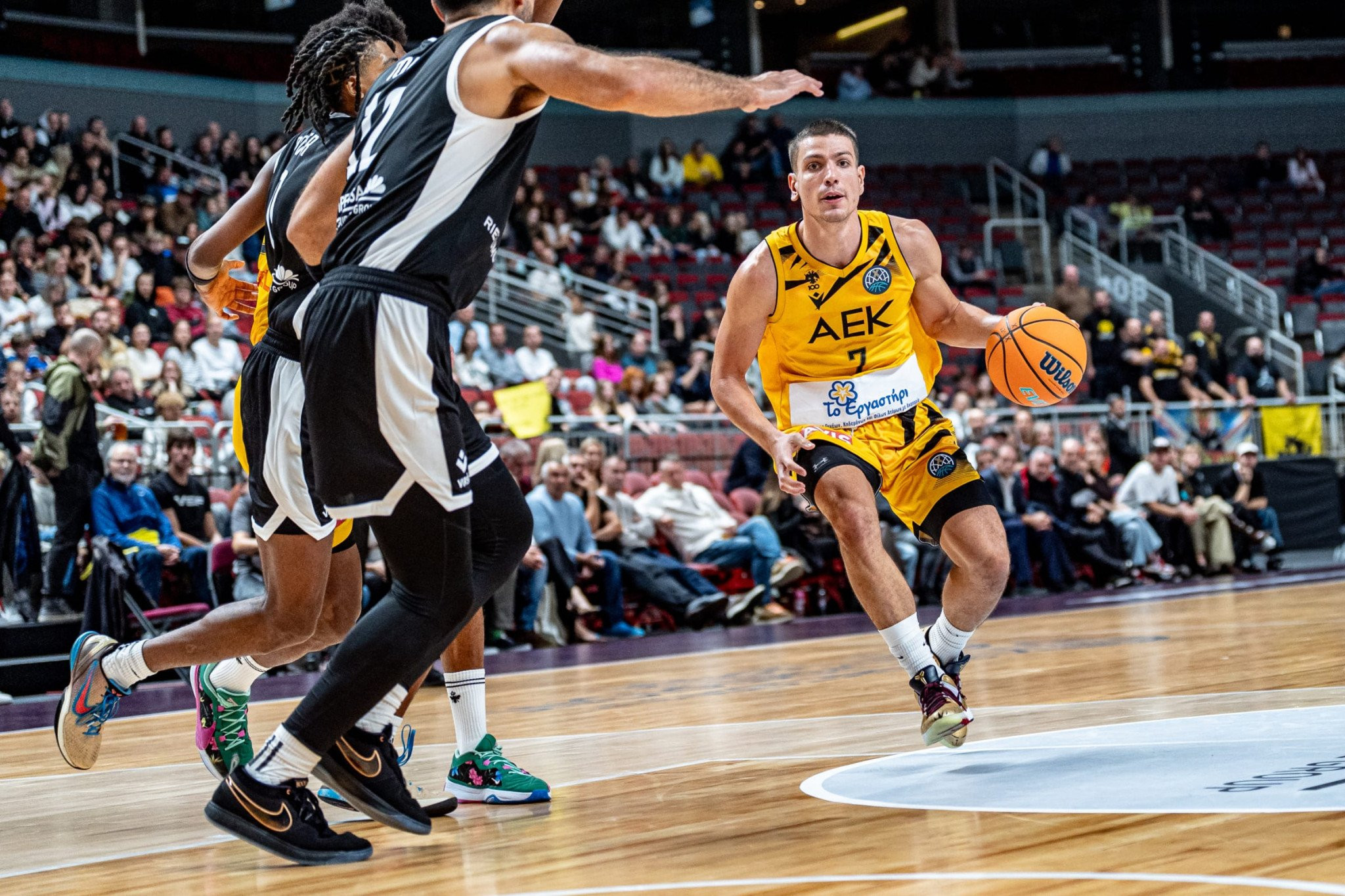 Δεύτερη καλύτερη επίδοση εκτός έδρας στο BCL οι 53 πόντοι που δέχτηκε η ΑΕΚ