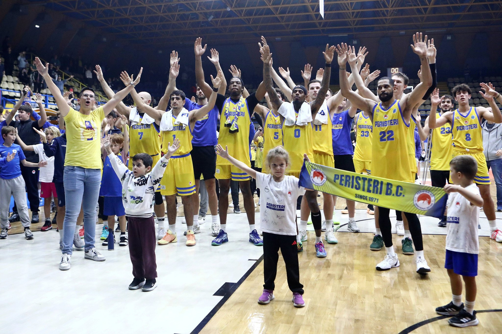 Πρωτιά για το Περιστέρι στον όμιλο του Europe Cup μετά τη νίκη επί της Κουτάισι