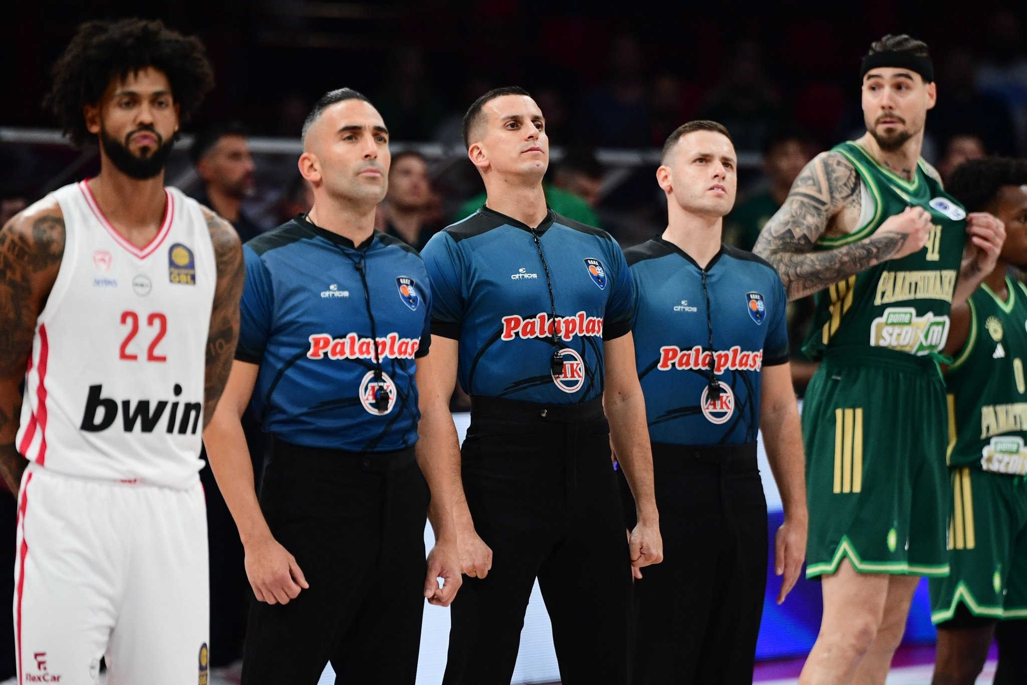 Οι διαιτητές στο ντέρμπι Ολυμπιακός - Παναθηναϊκός