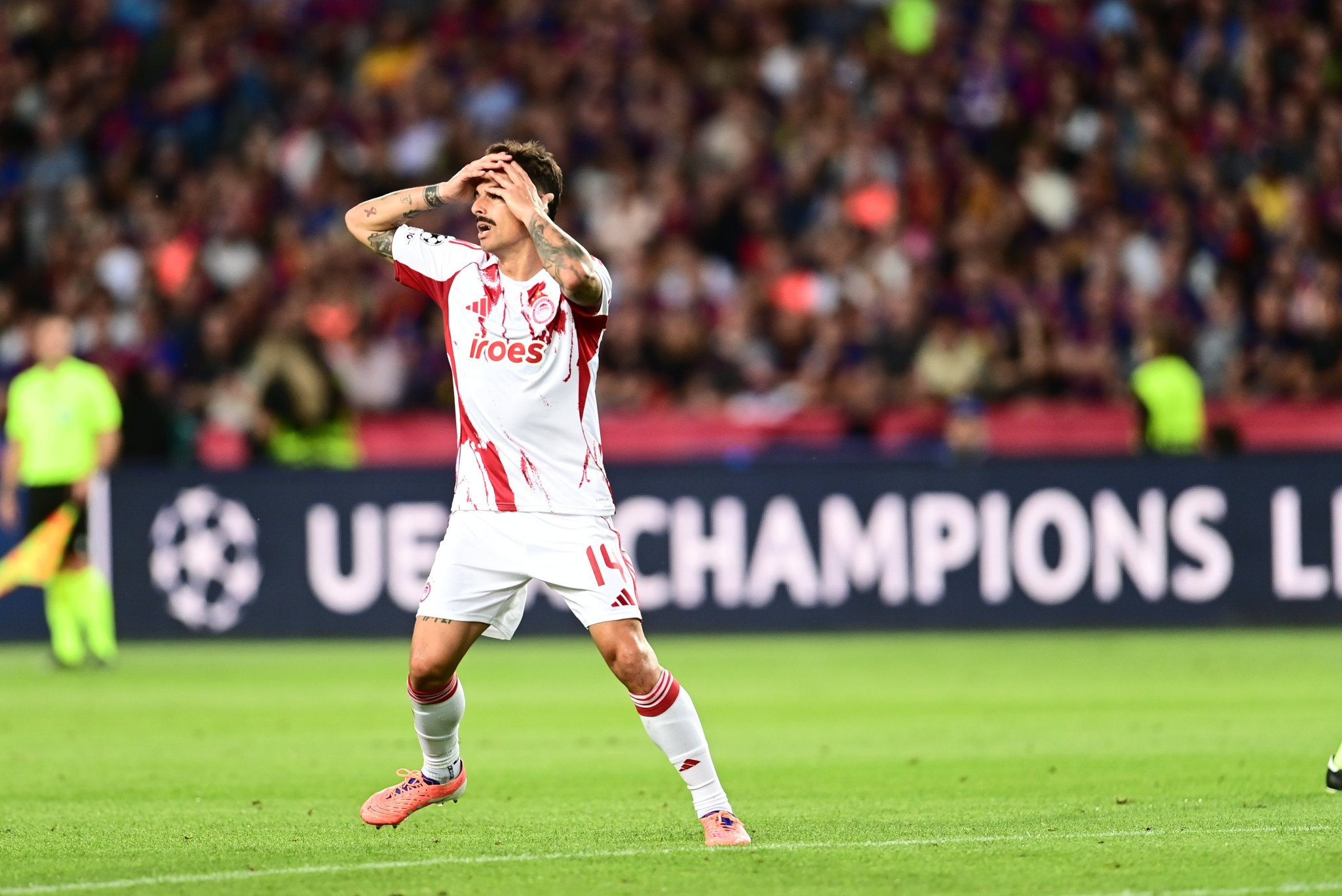 Άγγιξε το γκολ ο Ολυμπιακός με Ντάνι Γκαρθία (video)