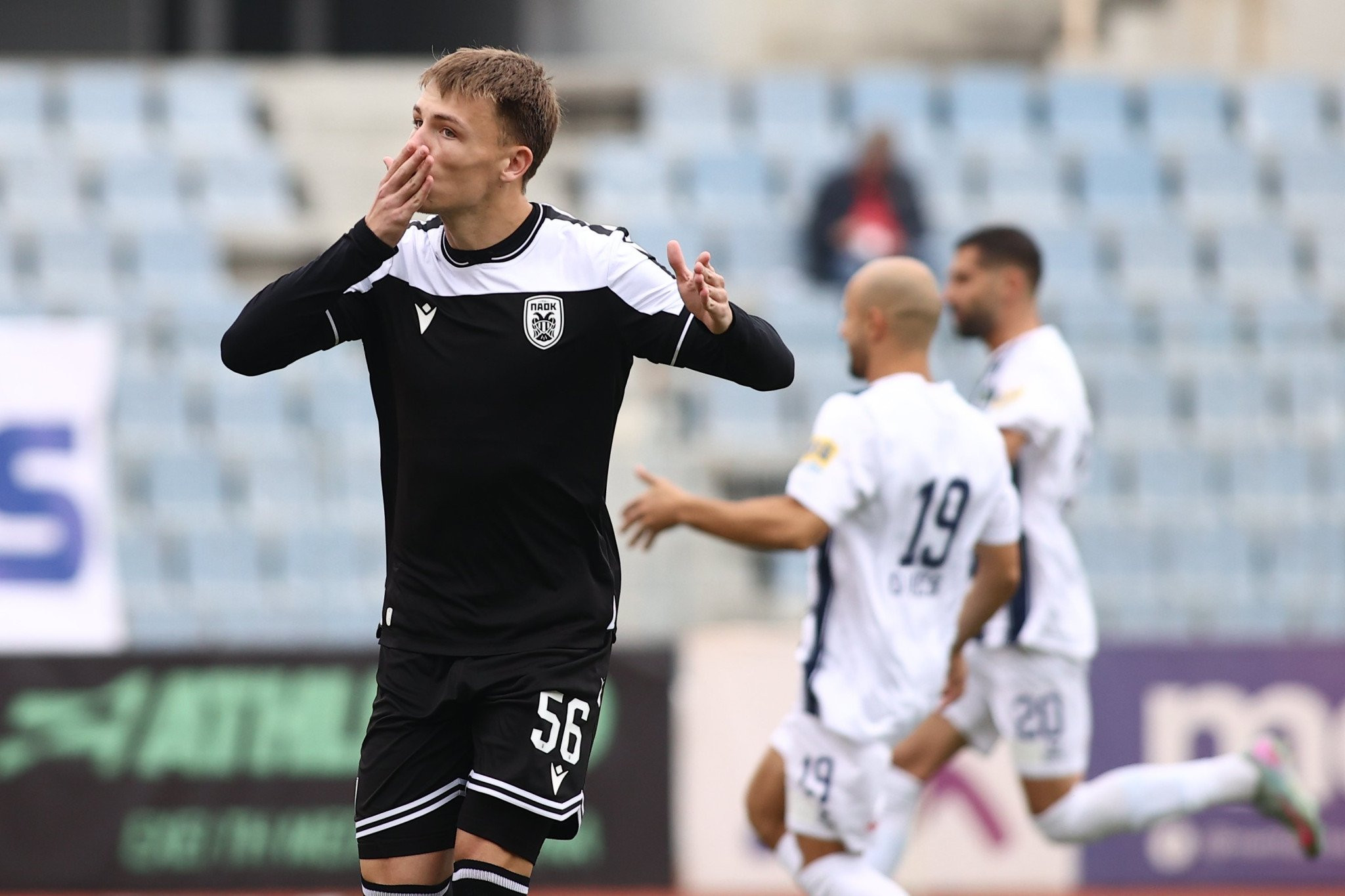 Προβάδισμα για τον ΠΑΟΚ Β' μόλις στο 3' με πέναλτι (video)