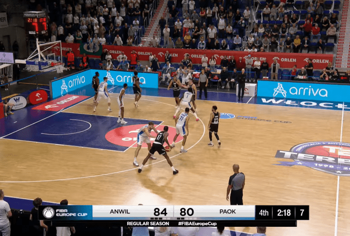 Ασύλληπτο: Ο ΠΑΟΚ έκανε επίθεση με 6 παίκτες κόντρα στην Ανβίλ και οι διαιτητές δεν το αντιλήφθηκαν