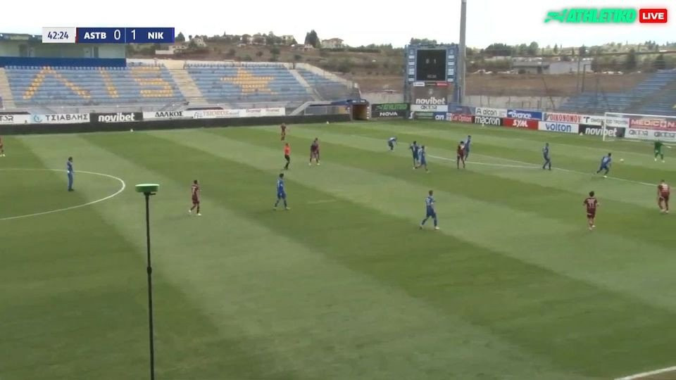 Το αδιανόητο αυτογκόλ με το οποίο ισοφάρισε ο Αστέρας AKTOR Β τη Νίκη Βόλου (video)