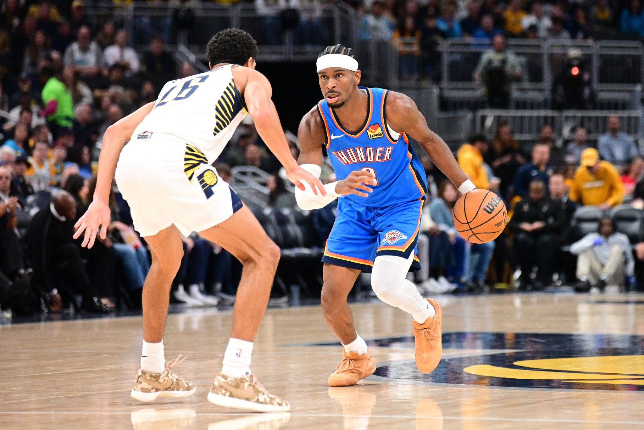 Οι Θάντερ πήραν τη ματσάρα δύο παρατάσεων με την Ιντιάνα με εκπληκτικό Σέι Γκίλζιους - Αλεξάντερ