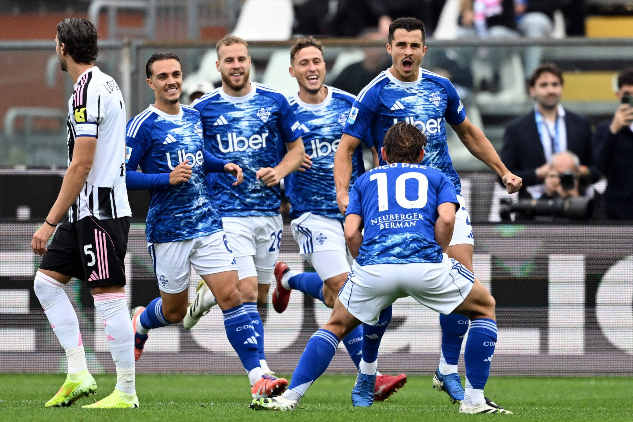 H Kόμο του Δουβίκα  «σόκαρε» την Γιουβέντους και της έσπασε το αήττητο