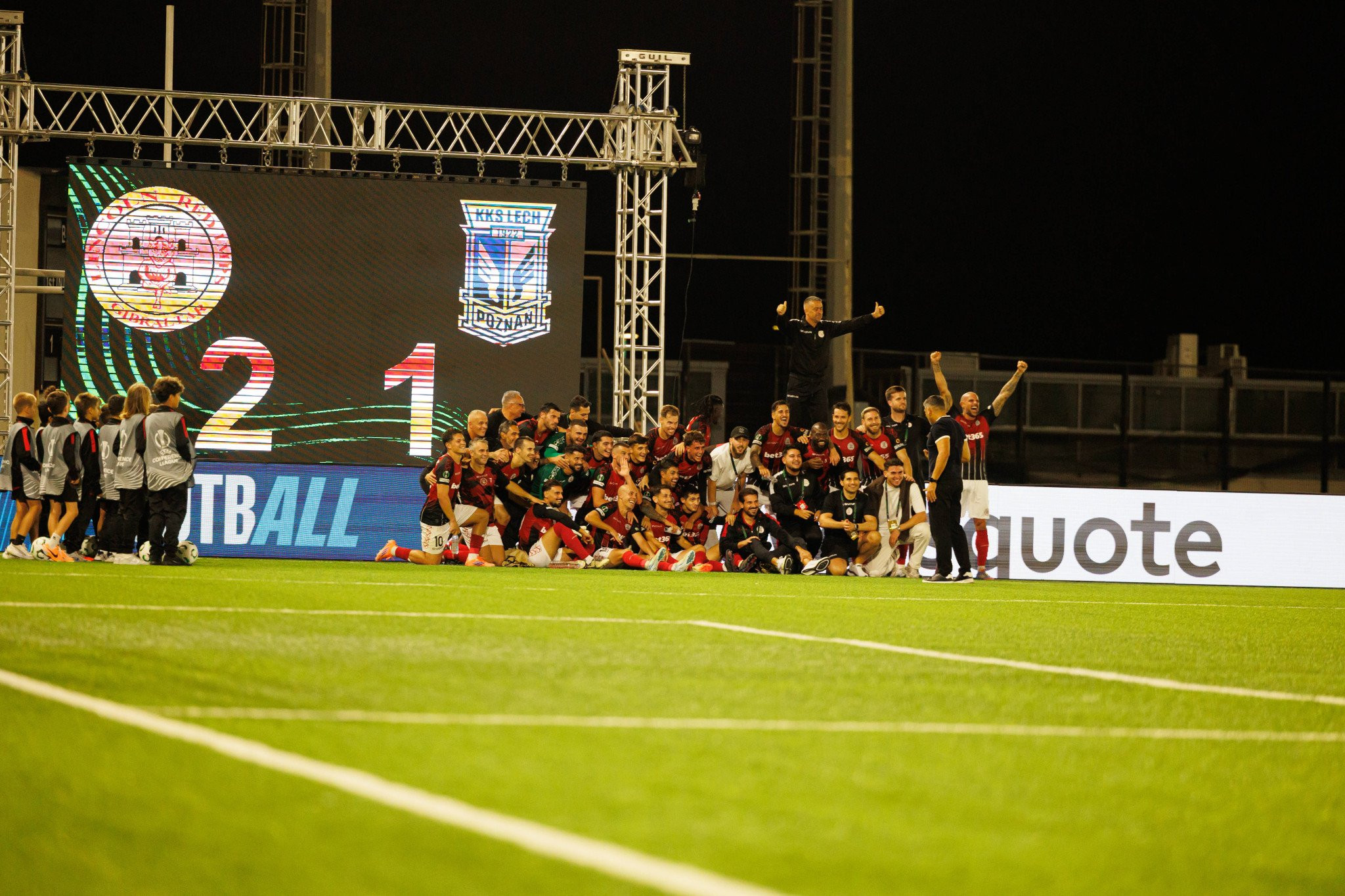 Η Λίνκολν Ρεντ Ιμπς έβαλε το Γιβραλτάρ στον χάρτη με την ιστορική νίκη της