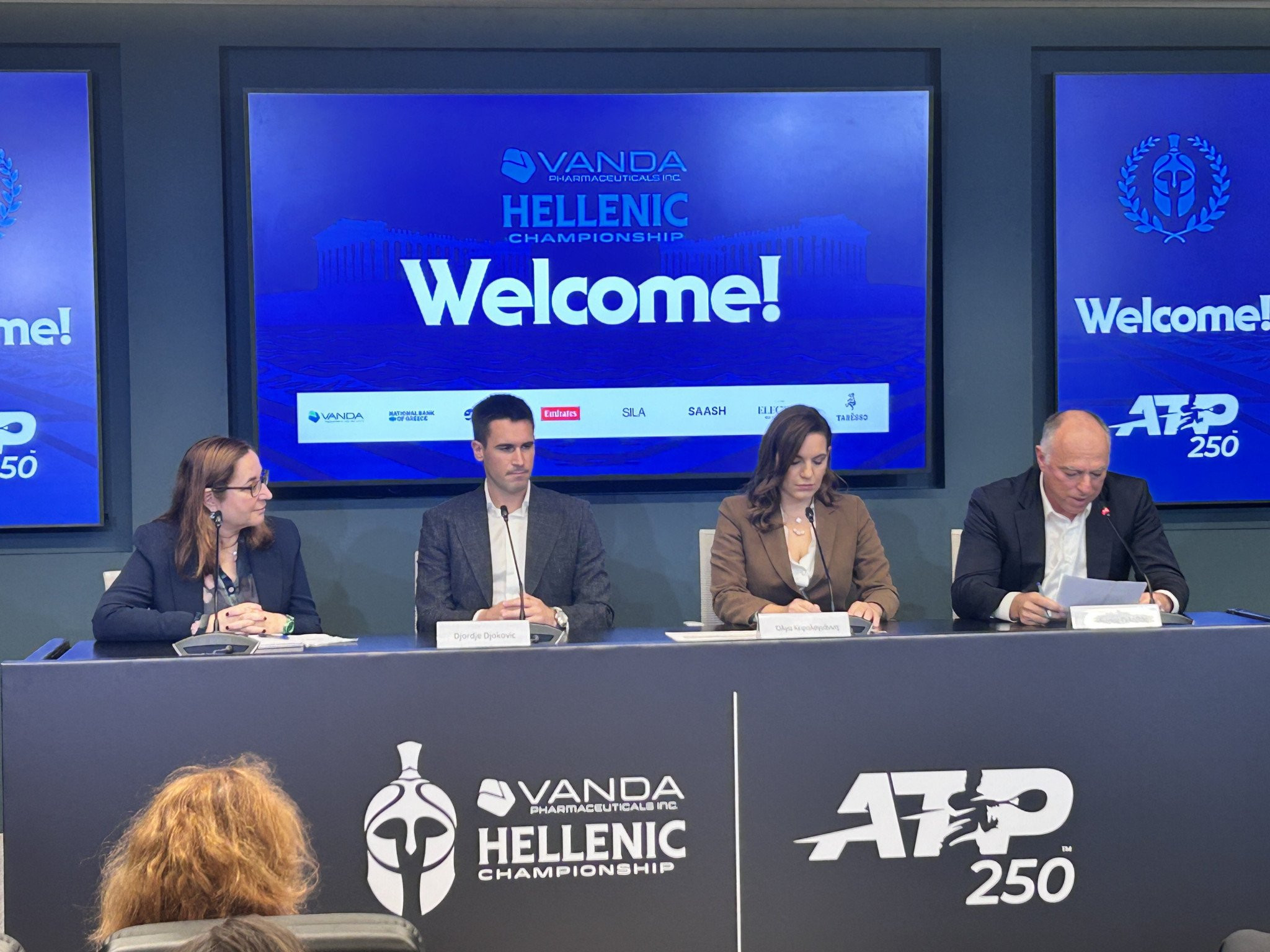 Τζόρτζι Τζόκοβιτς: «Θέλουμε να καθιερώσουμε το τουρνουά τένις στην Αθήνα τα επόμενα χρόνια»