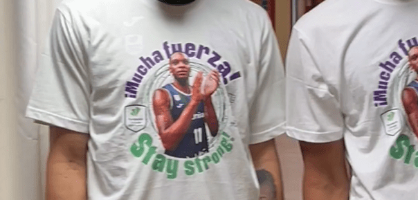 Στο πλευρό του Τάισον Κάρτερ οι πρώην συμπαίκτες του - Η συγκινητική κίνηση της Μάλαγα (photo)