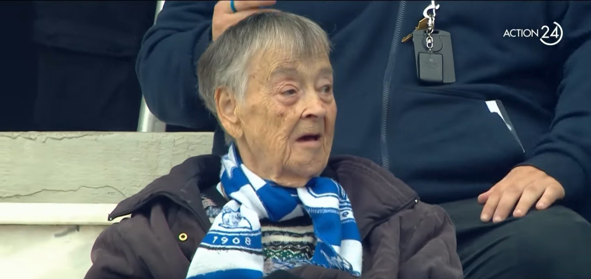 Η πιο πιστή οπαδός του Ηρακλή στις κερκίδες του Καυταντζόγλειου (video)