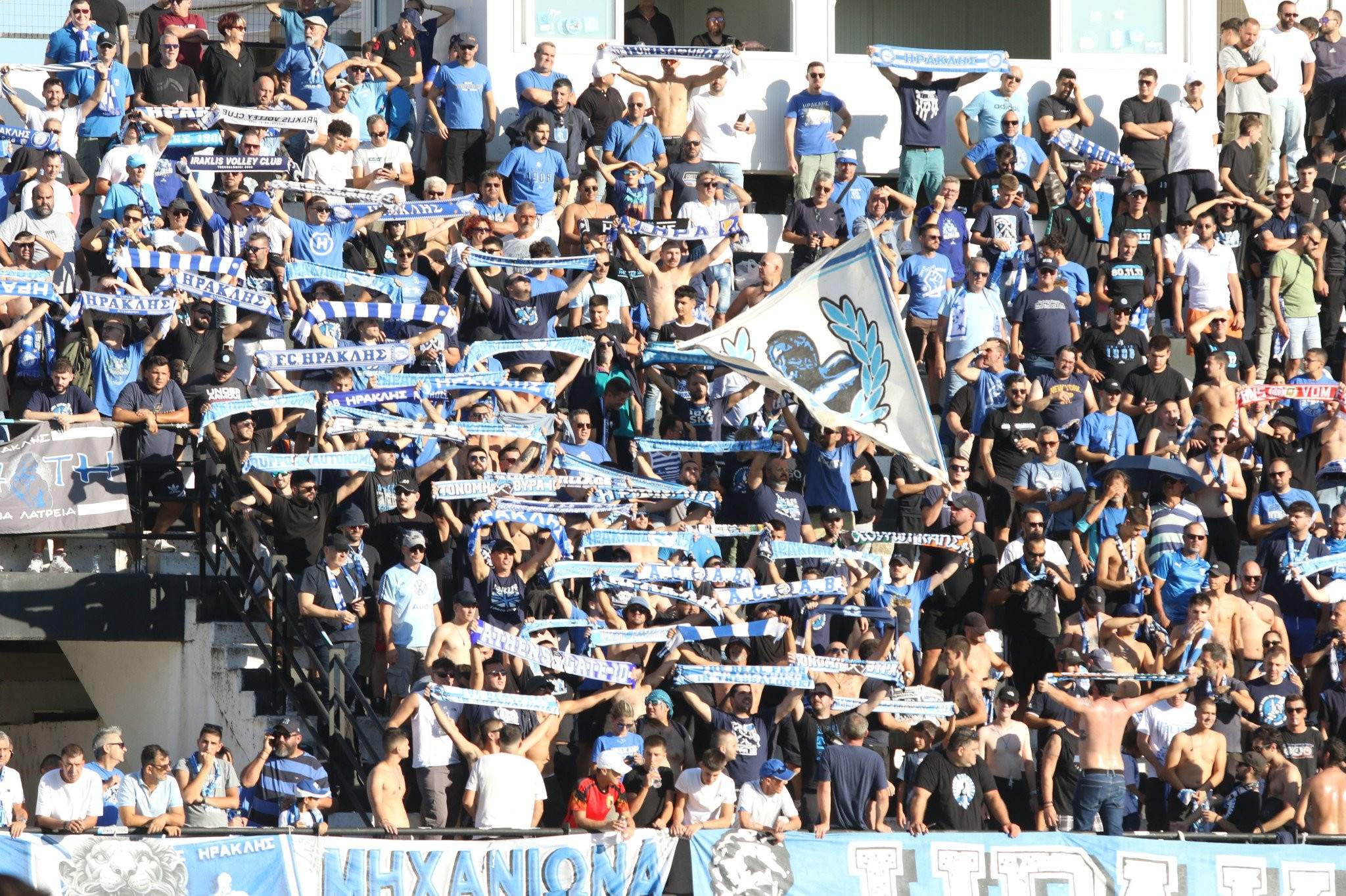 Με πλήρη χρήση σε ολόκληρο το Καυτανζόγλειο ο Ηρακλής κόντρα στον ΠΑΟΚ Β’