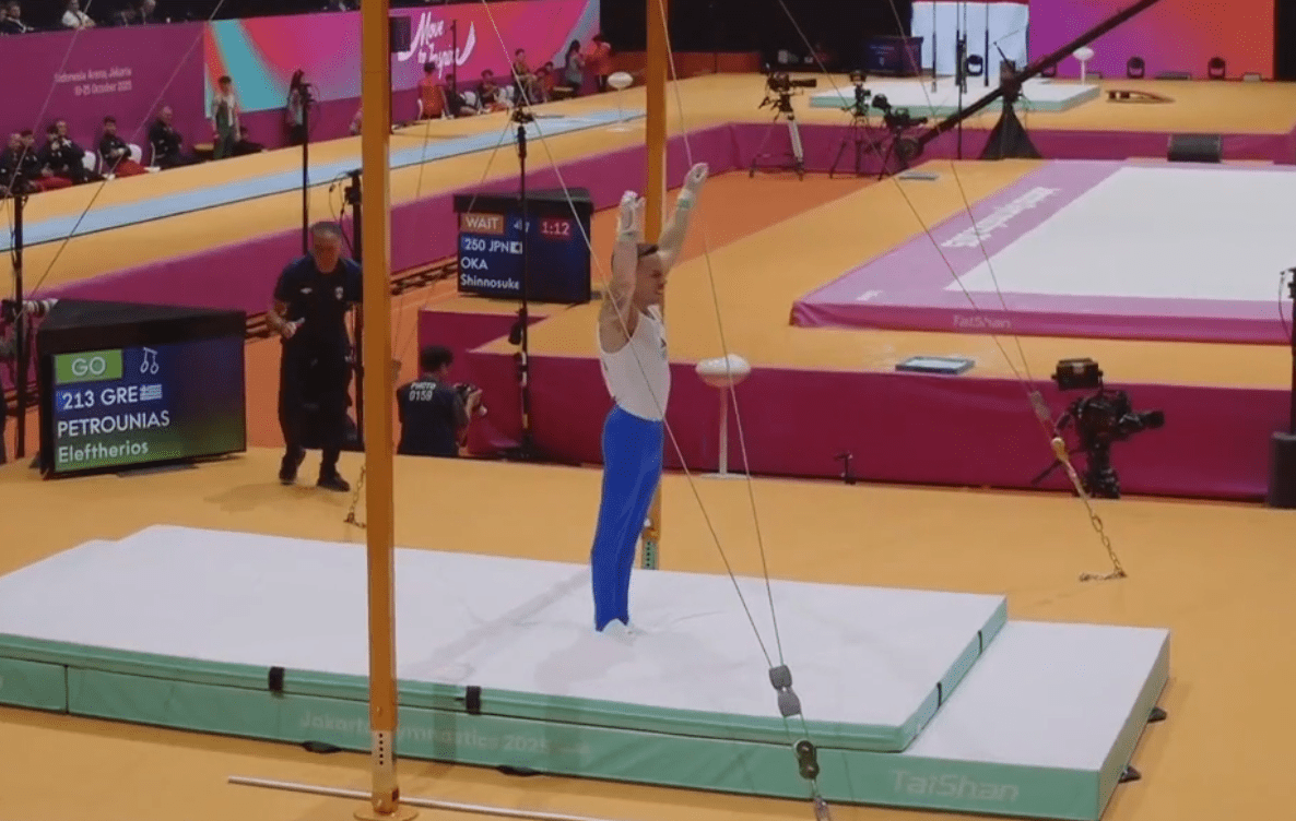 Παγκόσμιο γυμναστικής: Ο Πετρούνιας έδωσε «παράστασή» στον προκριματικό και περιμένει
