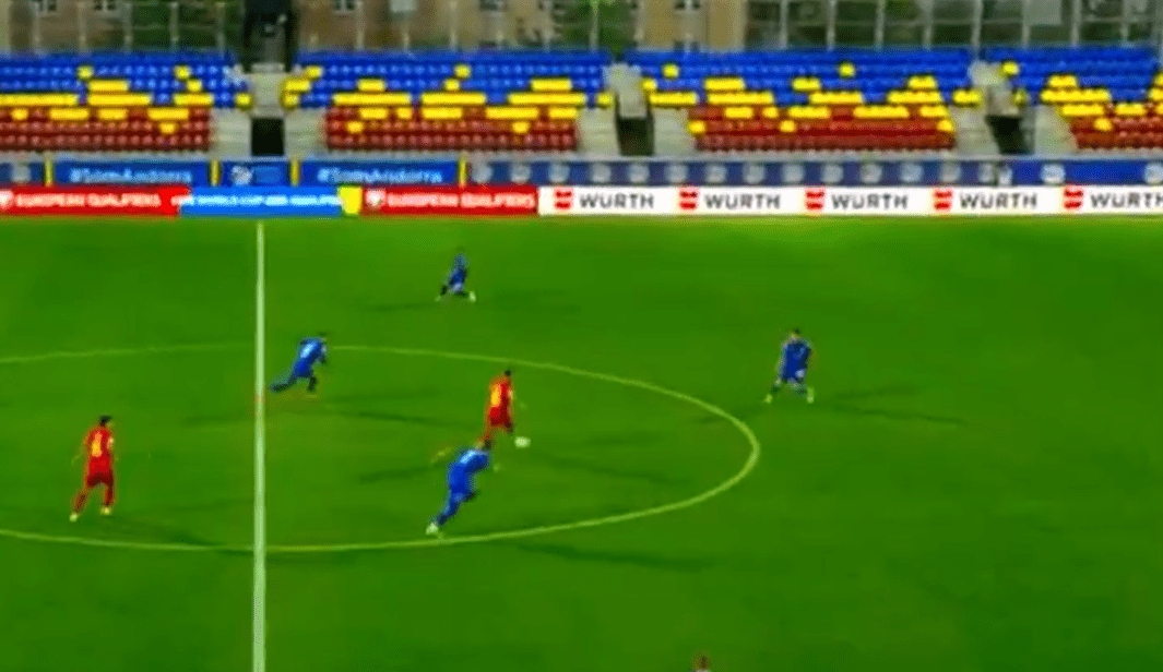 Απίθανο γκολ της Ανδόρας από το κέντρο στο παιχνίδι με την Σερβία (video)