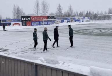 Αλλαγή ώρας και σε «κλειστό» γήπεδο το Ακουρέιρι - ΠΑΟΚ (Κ19) λόγω έντονης χιονόπτωσης (video)