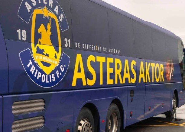 Ο Αστέρας AKTOR παρουσίασε το νέο του πούλμαν με σήμα τον... tiger (photos)