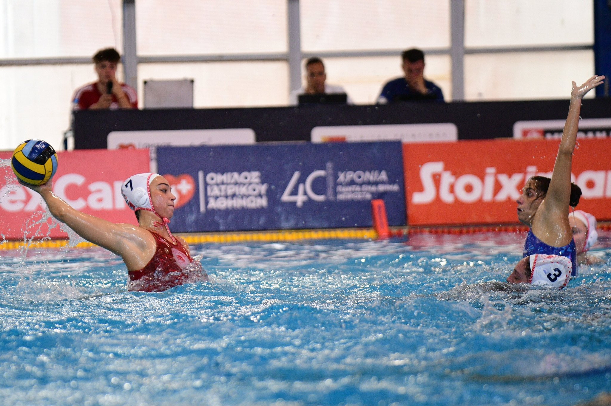 Ο Ολυμπιακός συνεχίζει αήττητος στη Water Polo League Γυναικών - Επικράτησε της Πάτρας με 27-6