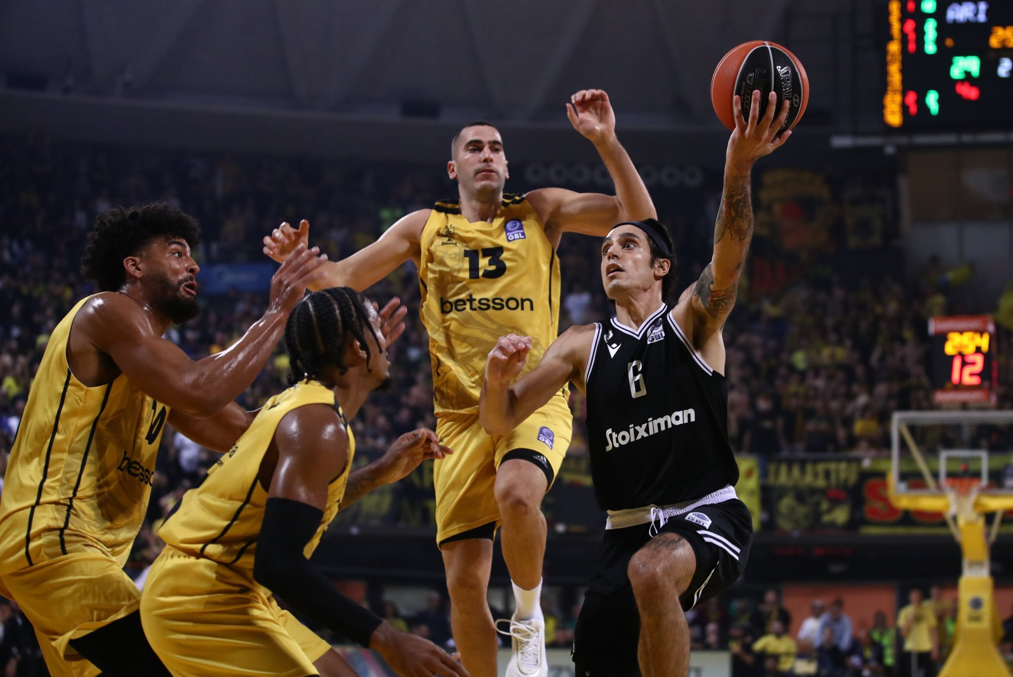 Το πανόραμα της Stoiximan GBL μετά τη νίκη του ΠΑΟΚ στο Παλέ επί του Άρη