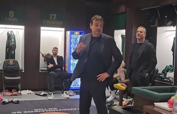 Η ομιλία του Αταμάν στα αποδυτήρια του Παναθηναϊκού μετά τη νίκη επί της Μακάμπι (video)