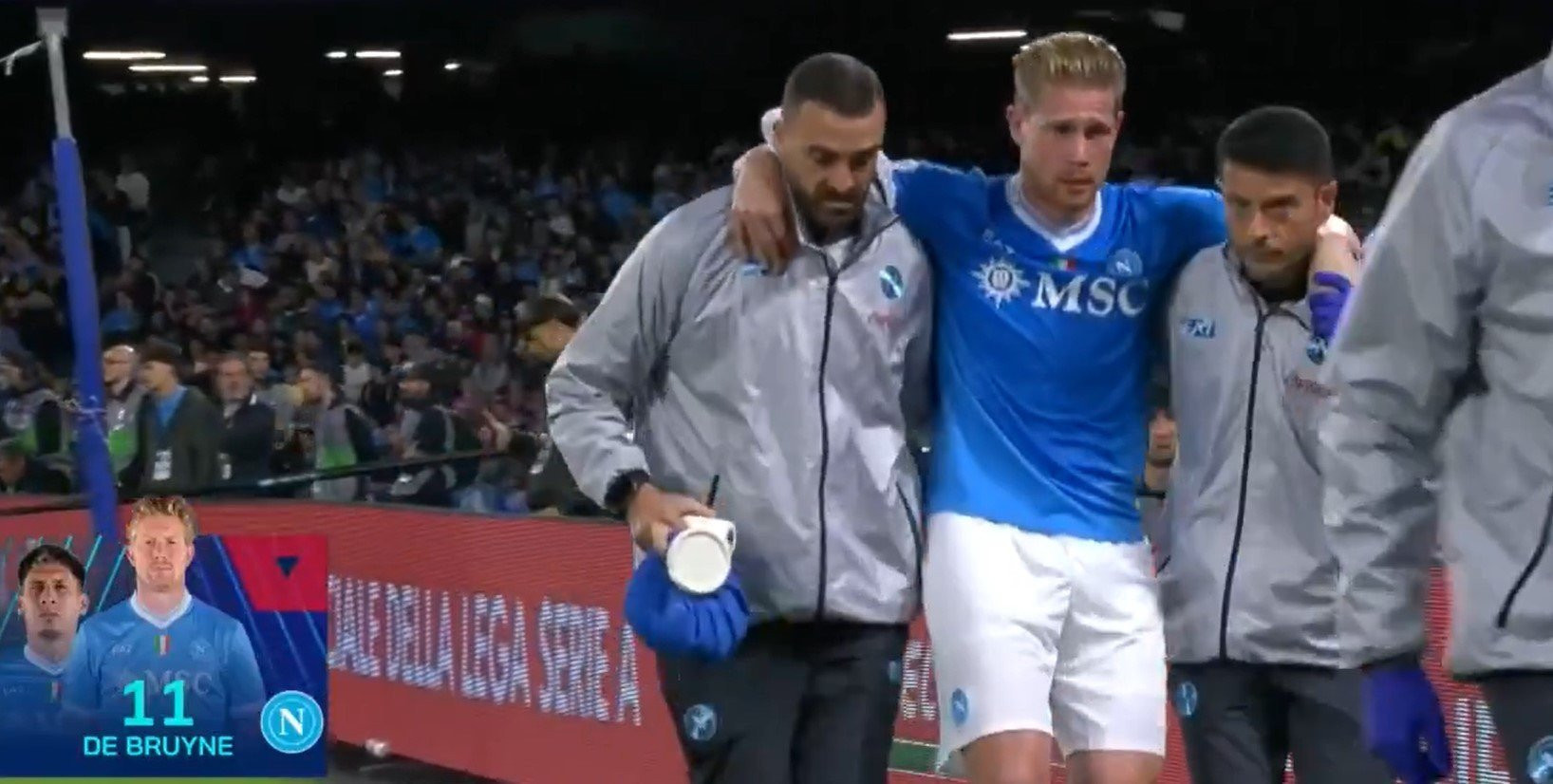 Πέρασε την πόρτα του χειρουργείου ο Ντε Μπρόινε