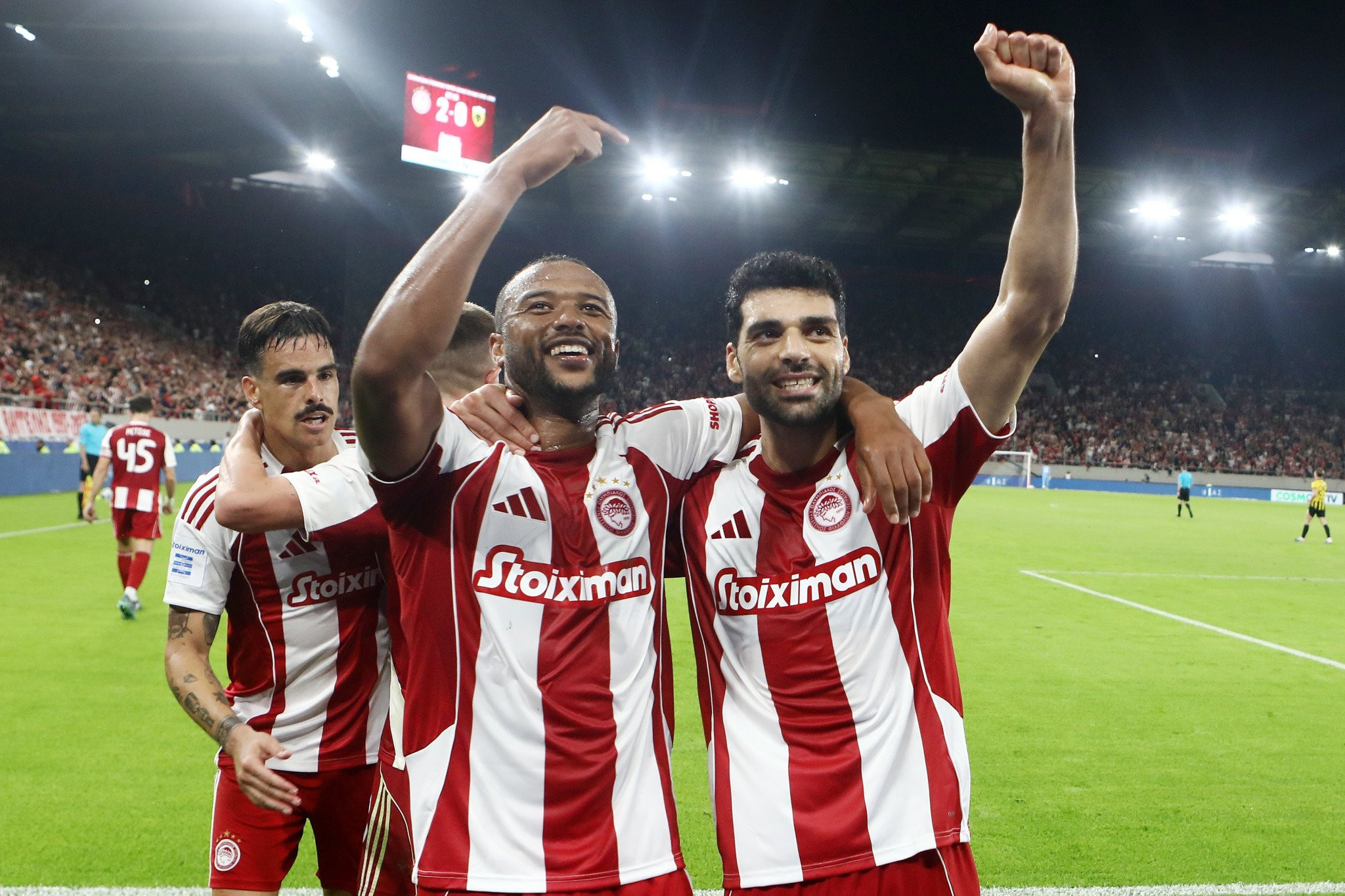 Ο Ολυμπιακός βρίσκει γκολ και στο πρώτο ημίχρονο πλέον