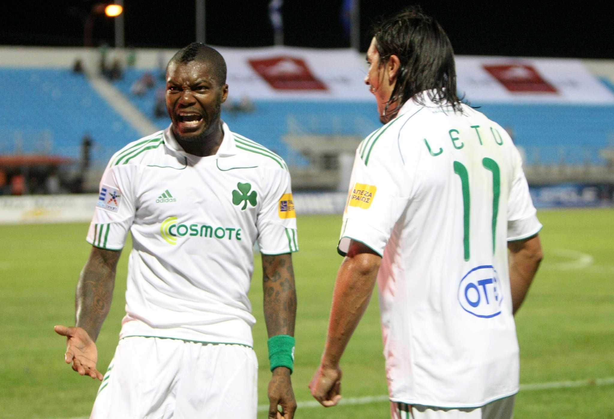 Έτσι υποδέχθηκαν Λέτο και Σισέ τον Μπενίτεθ στον Παναθηναϊκό (photo)