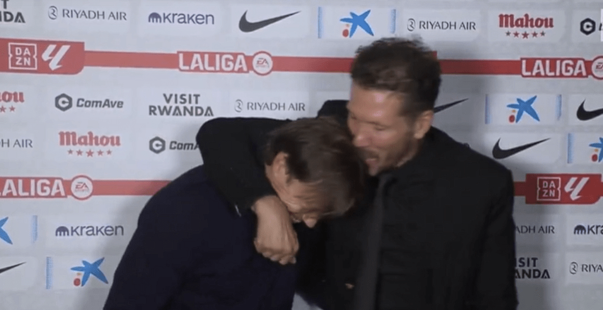 Υπέροχη στιγμή με Αλμέιδα και Σιμεόνε να θυμούνται τα παλιά μπροστά στην κάμερα (video)