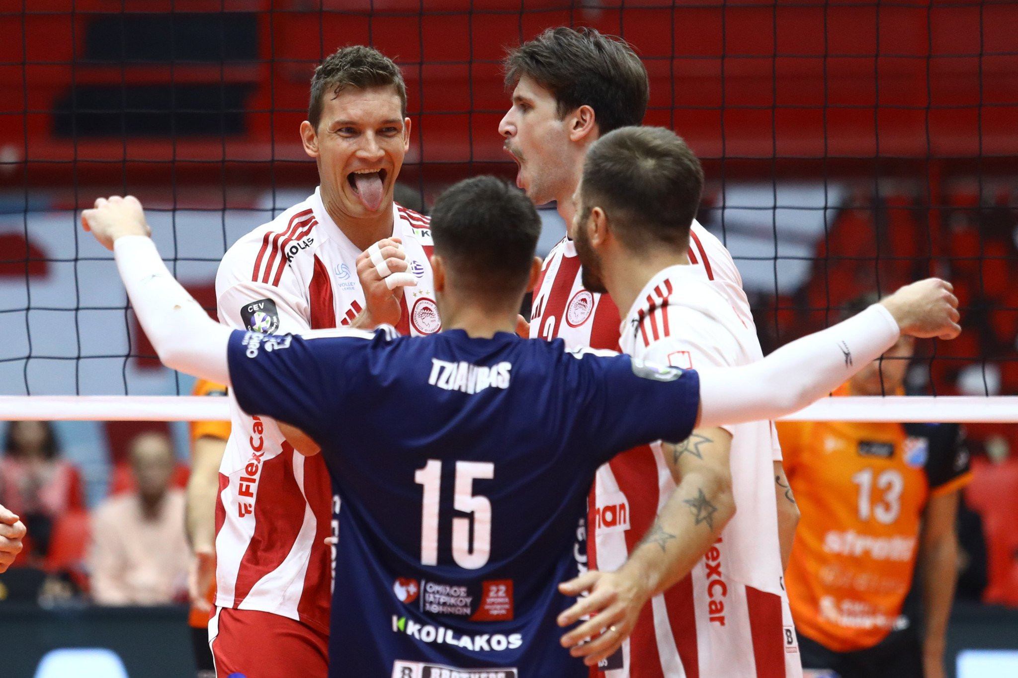 Ο Ολυμπιακός έκανε το 2/2 και προκρίθηκε στην επόμενη φάση του CEV Champions League