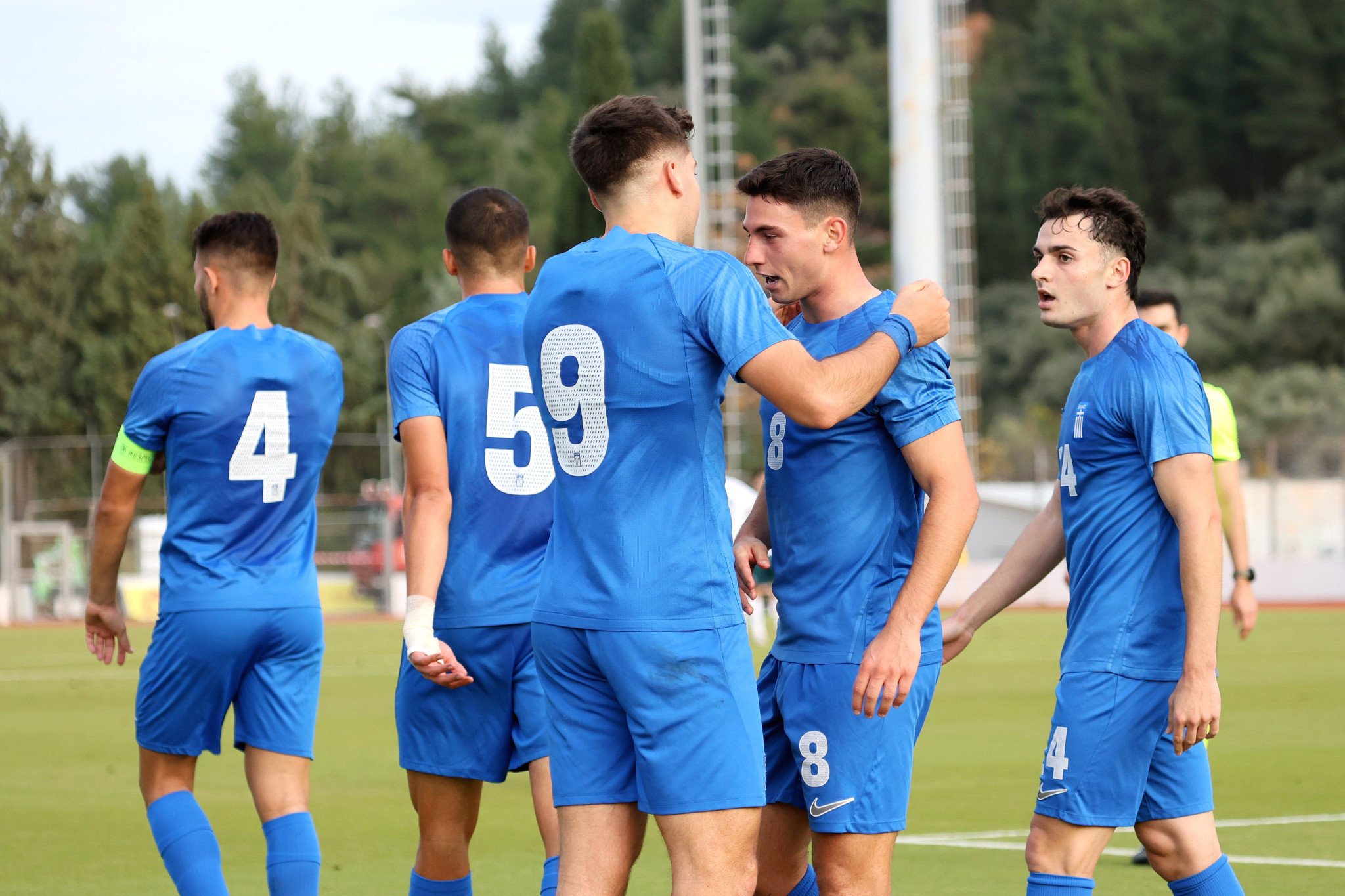 Ο Γκούμας με κοντινή κεφαλιά το 2-0 για την Εθνική Ελπίδων (video)