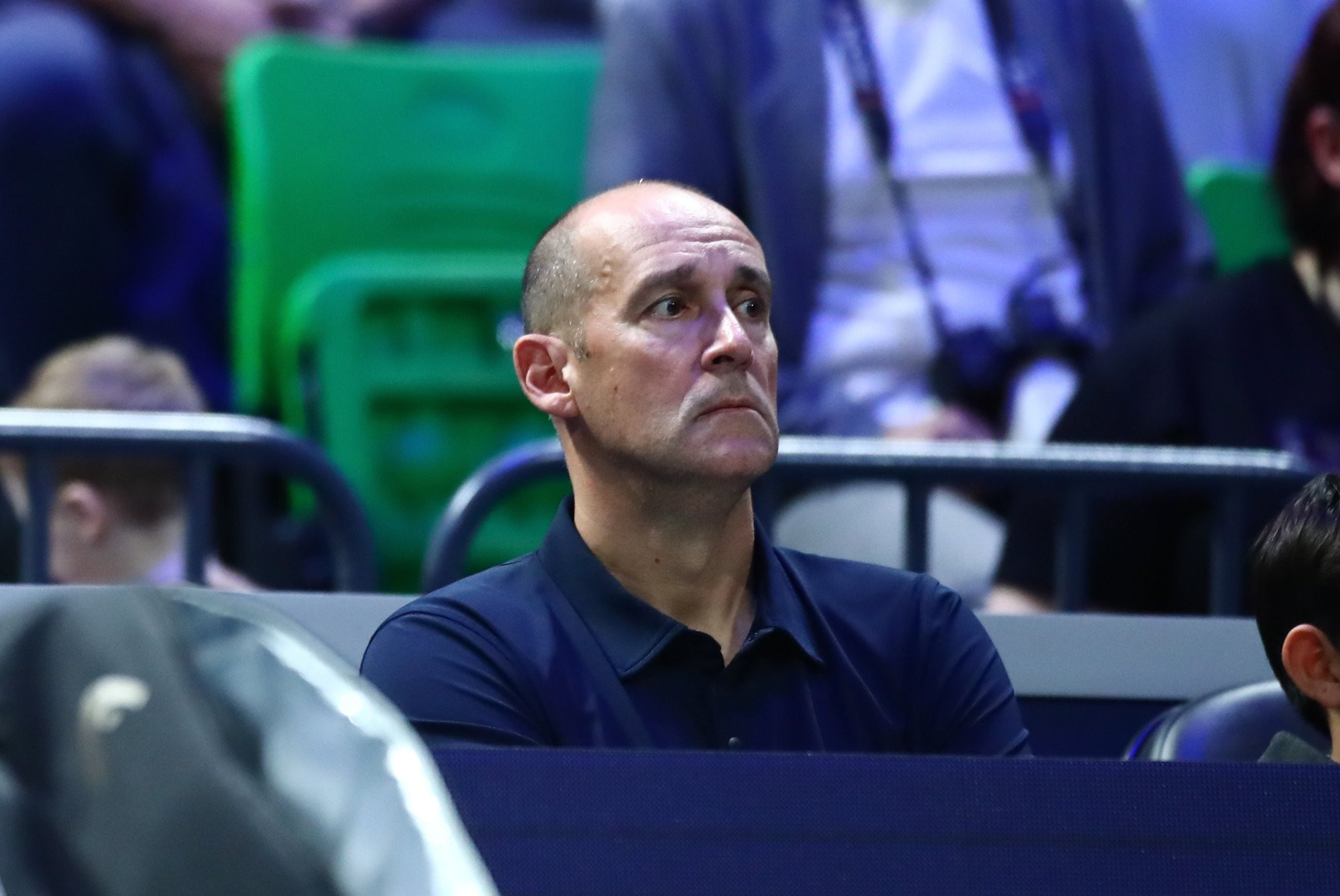 Ο Παναγιώτης Αγγελόπουλος στο ΟΑΚΑ για τον τελικό του Hellenic Championship