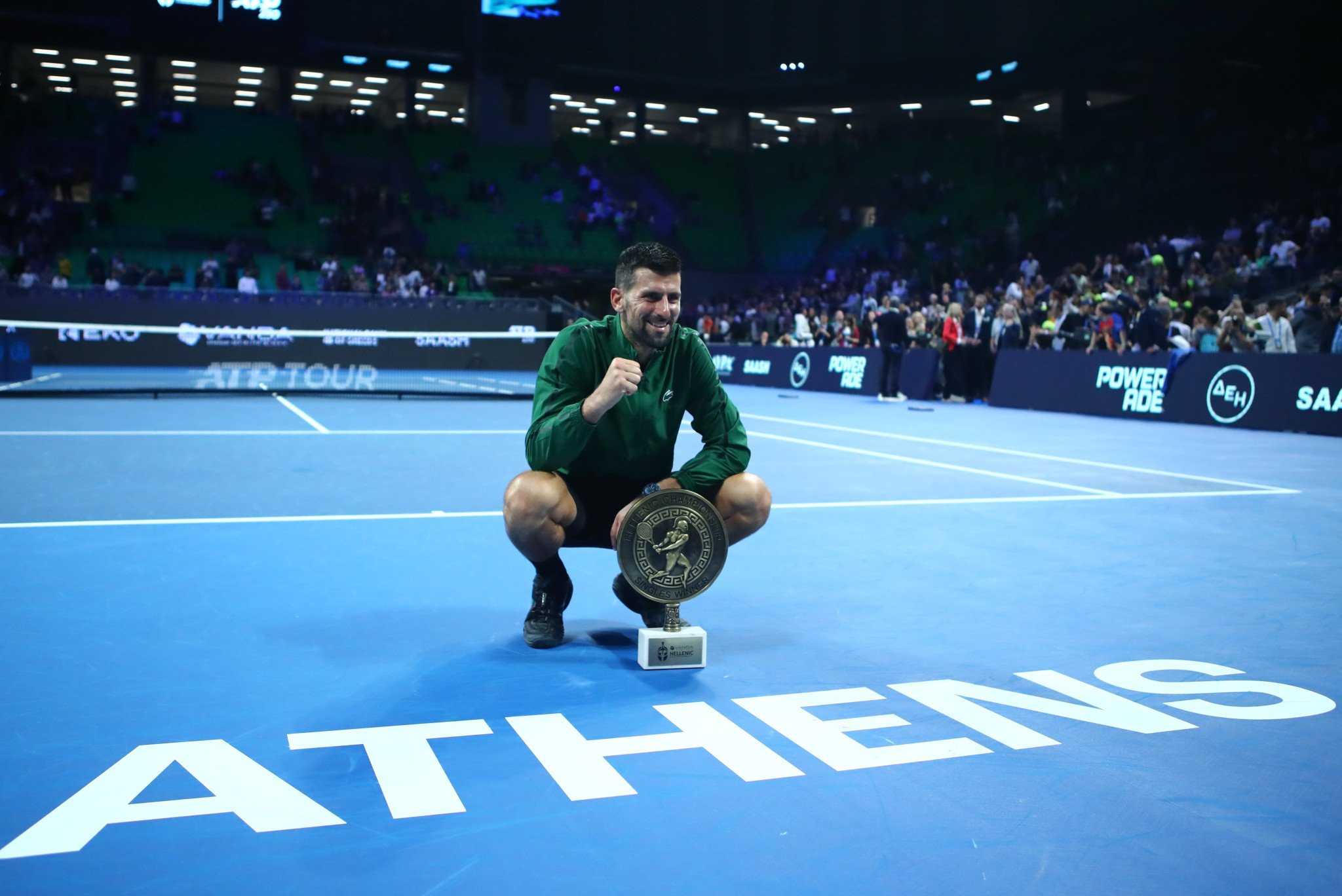 Στην Αθήνα ο 101ος τίτλος του: Πρωταθλητής ο Τζόκοβιτς με τρομερή ανατροπή κόντρα στον Μουζέτι