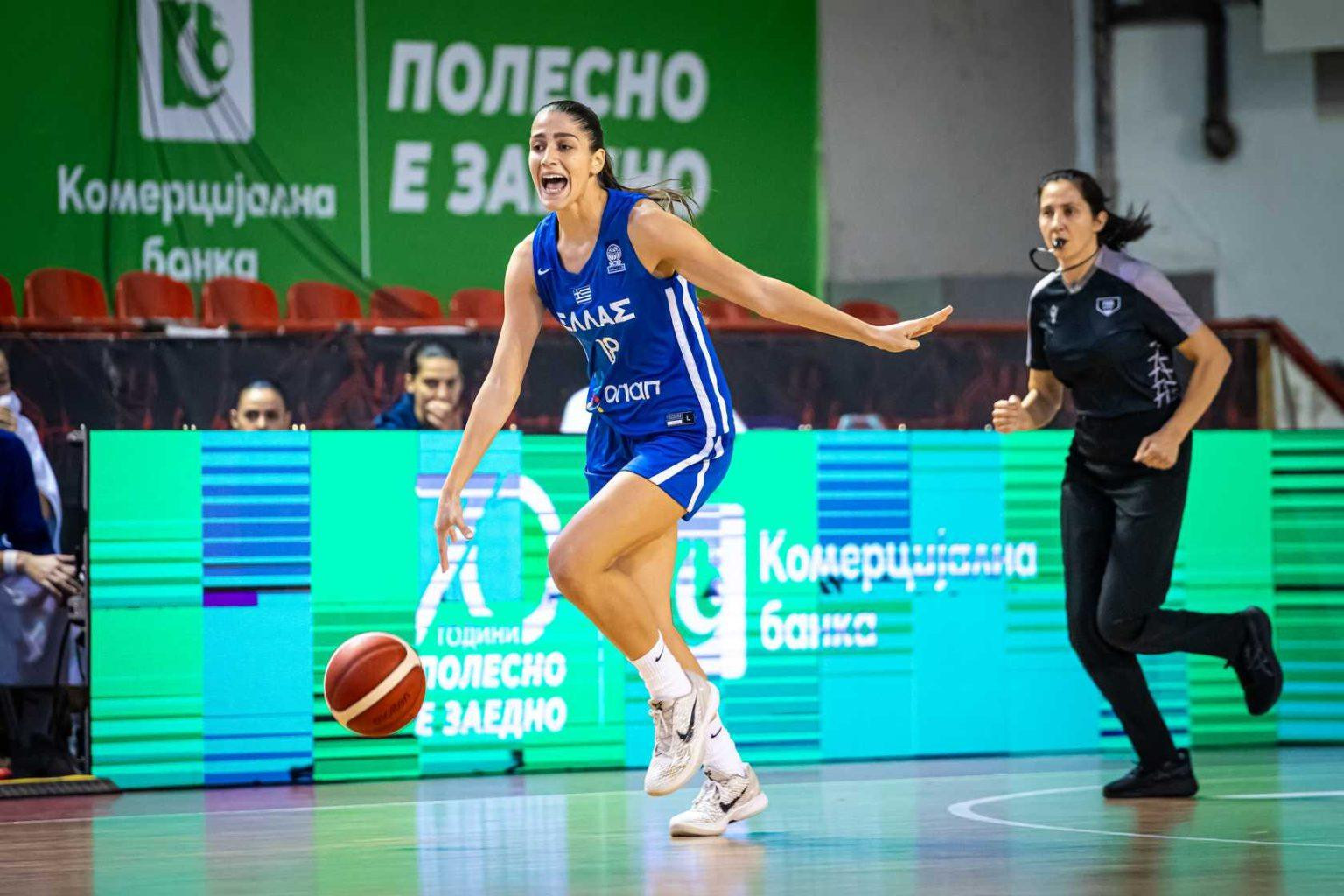 Η Ελλάδα πήρε την πρώτη νίκη για τα προκριματικά του Eurobasket 2027 κόντρα στη Βόρεια Μακεδονία