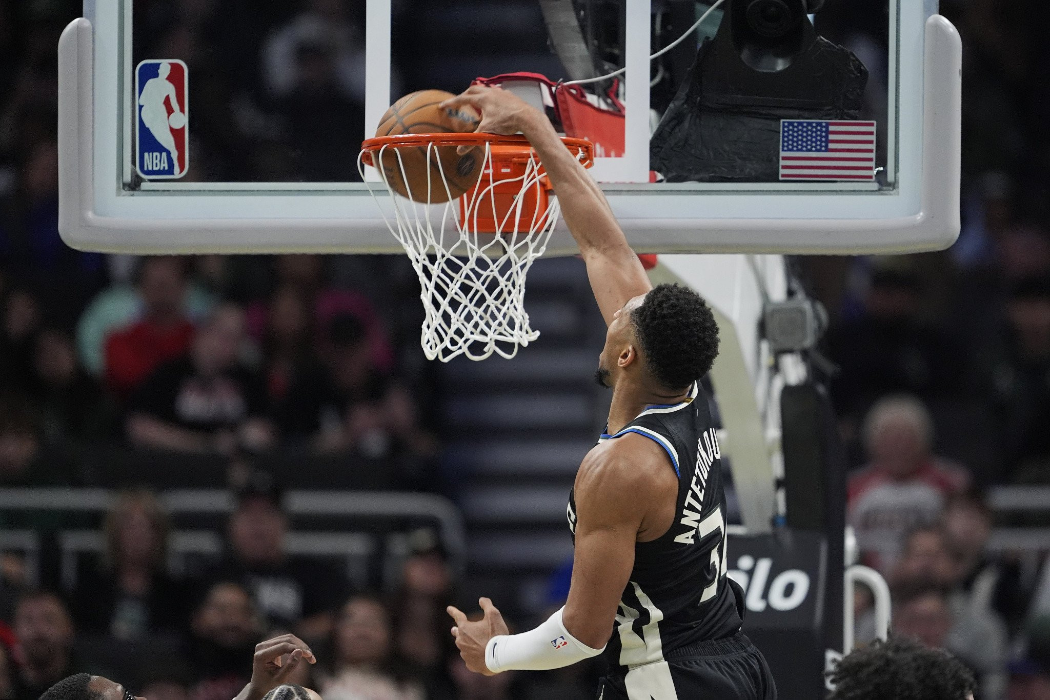 Η εμφάνιση του Γιάννη Αντετοκούνμπο απέναντι στους Χόρνετς (video)