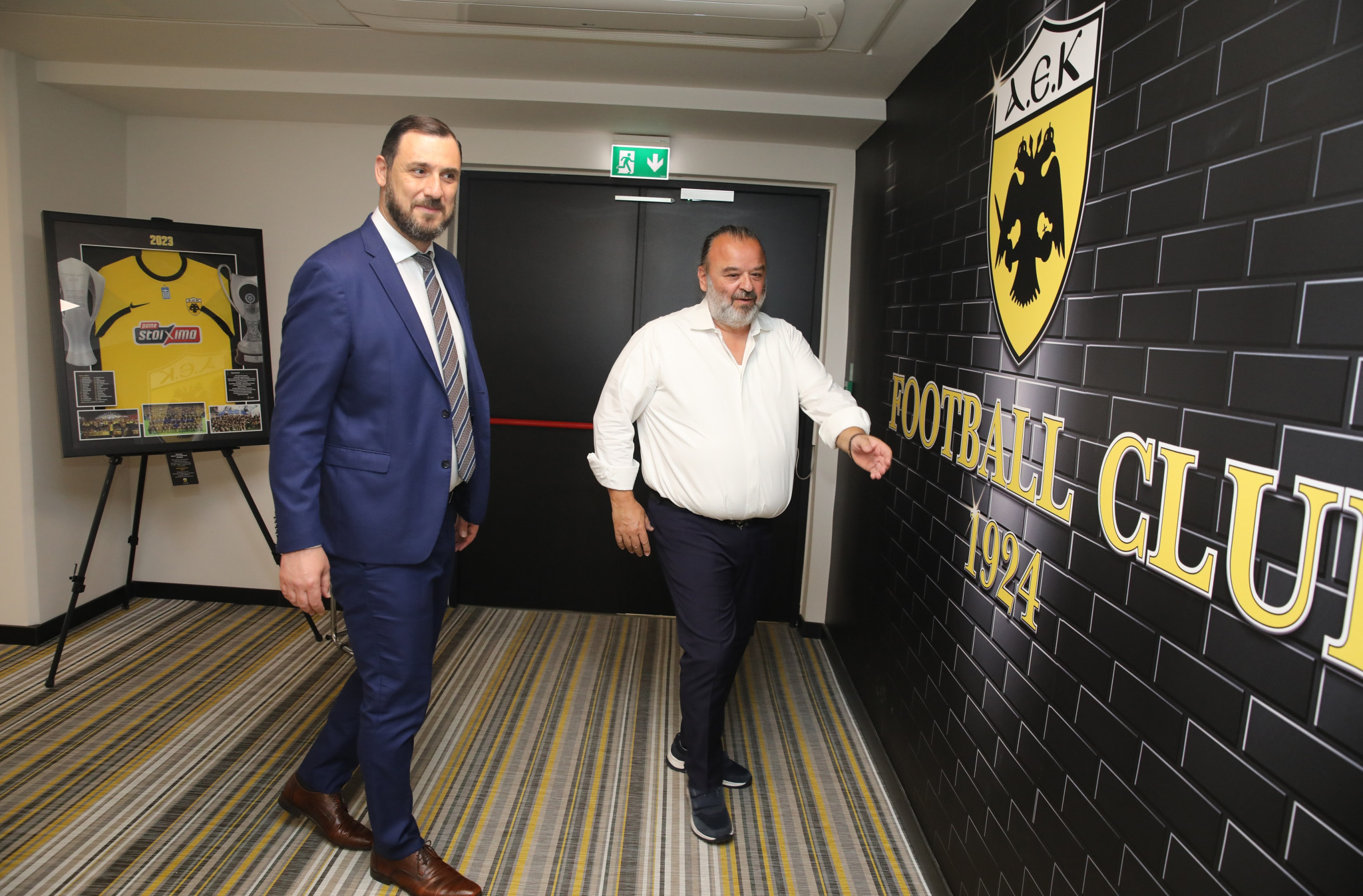 Η ΑΕΚ στην UEFA για Λανουά - Ο Ηλιόπουλος και ο Λυσάνδρου συναντήθηκαν με υψηλόβαθμα στελέχη της