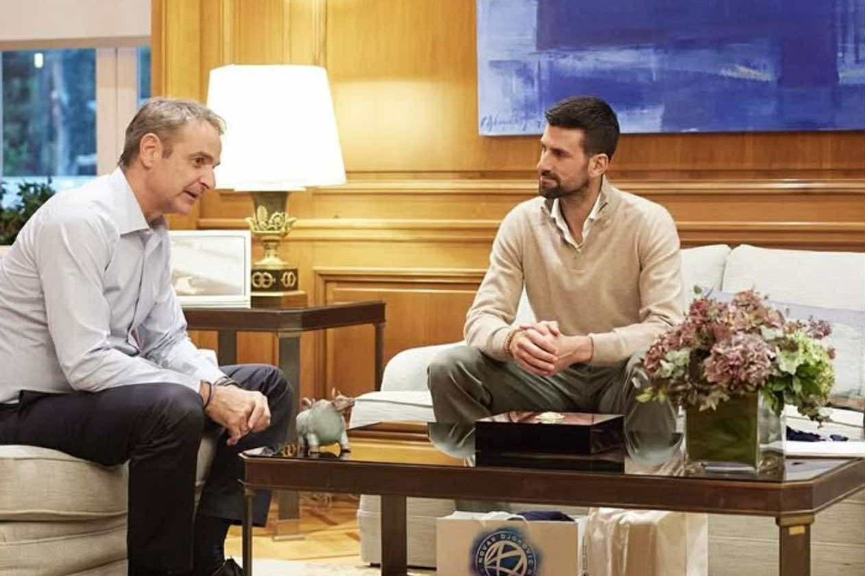 Με τον Τζόκοβιτς συναντήθηκε ο Μητσοτάκης - Οι επενδύσεις που πέφτουν στο τραπέζι