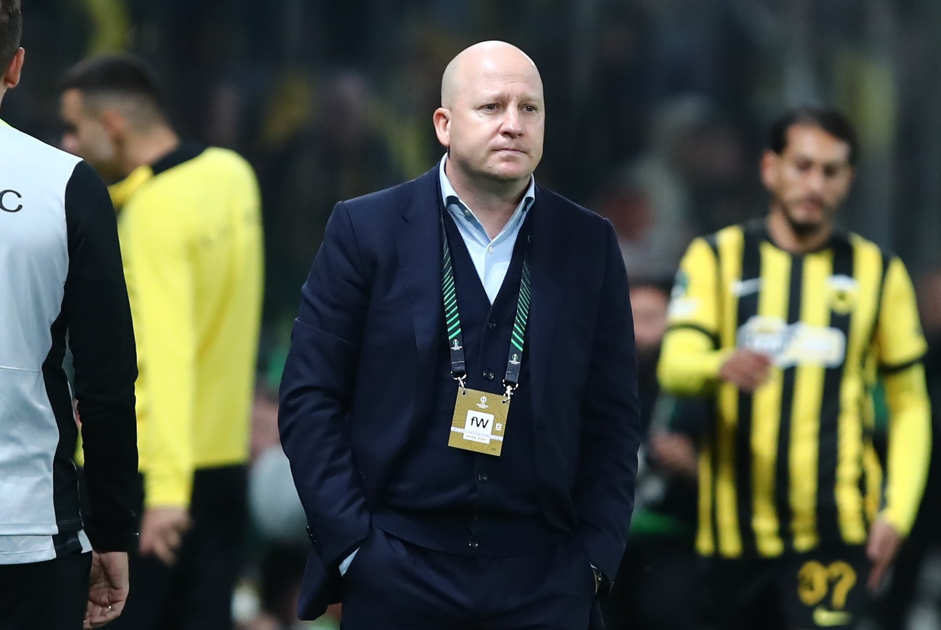 Νίκολιτς: «Το πρότζεκτ στην ΑΕΚ θα είναι υγιές την επόμενη χρονιά - Στόχος είναι η 1η θέση και η τριάδα Super League, τα προημιτελικά Conference και ο τελικός Κυπέλλου»